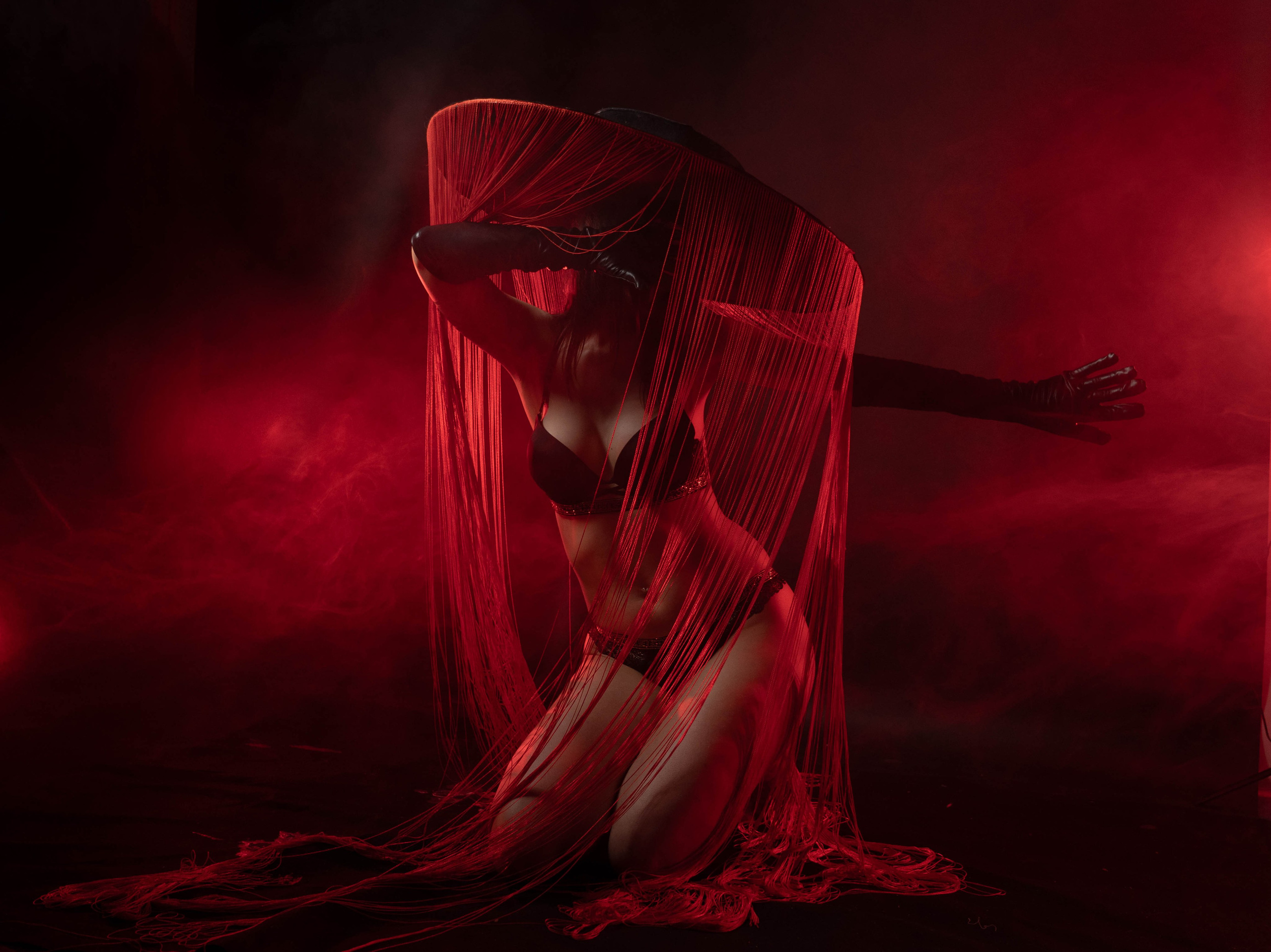Raudona kepurė. Fotografija — Olga Bojarin