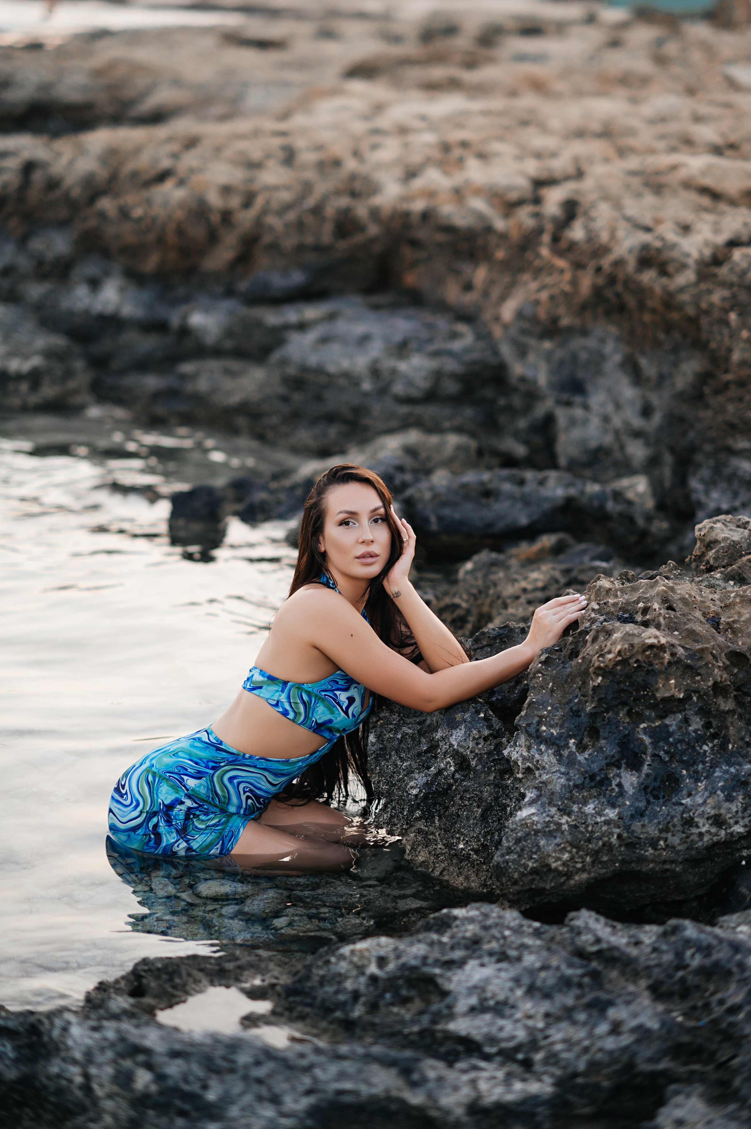 На пляже. Фотограф на Кипре