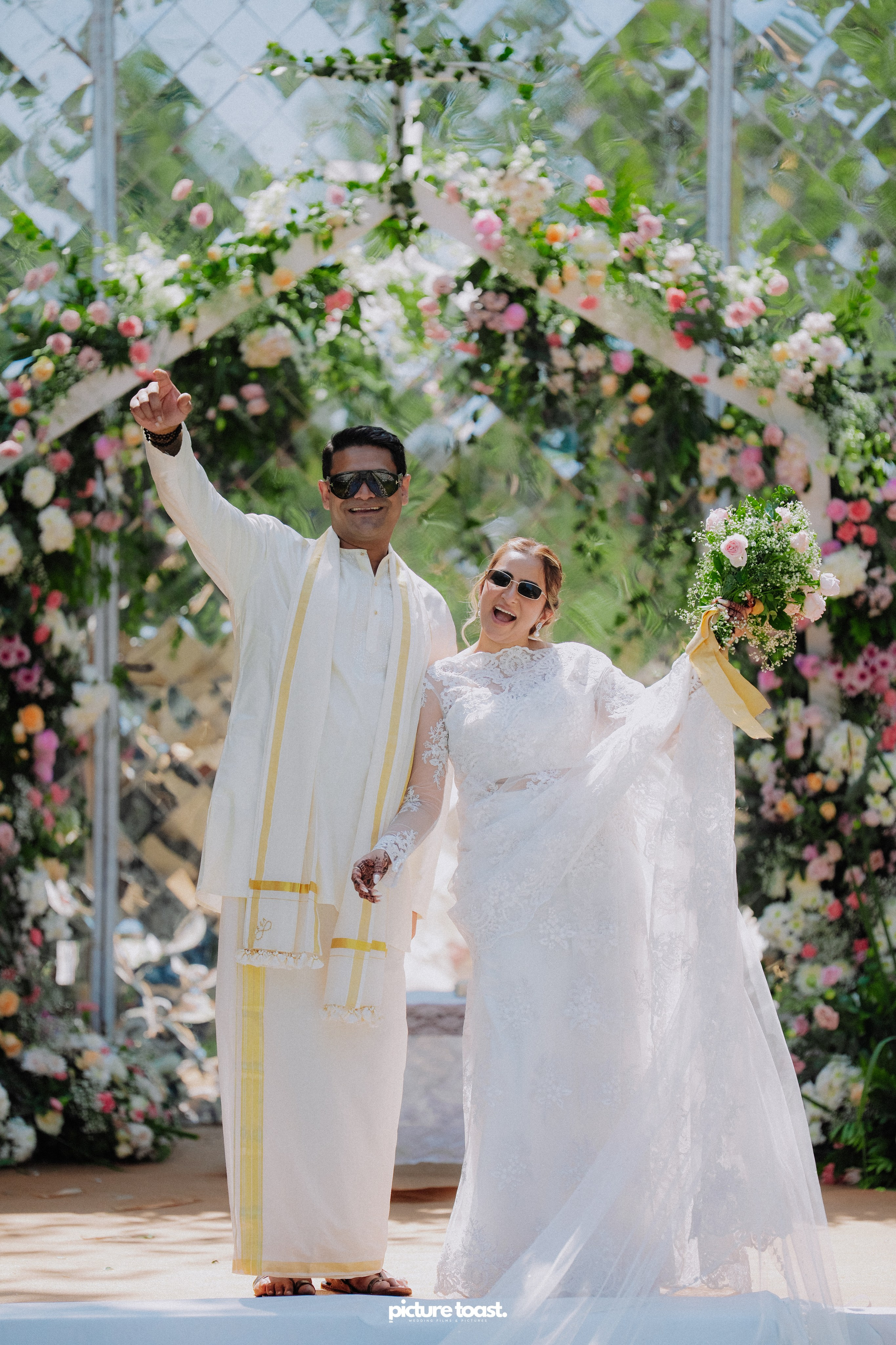 Blessing of Rajiv & Aashna. Fine art Wedding Photographers in India & Canada