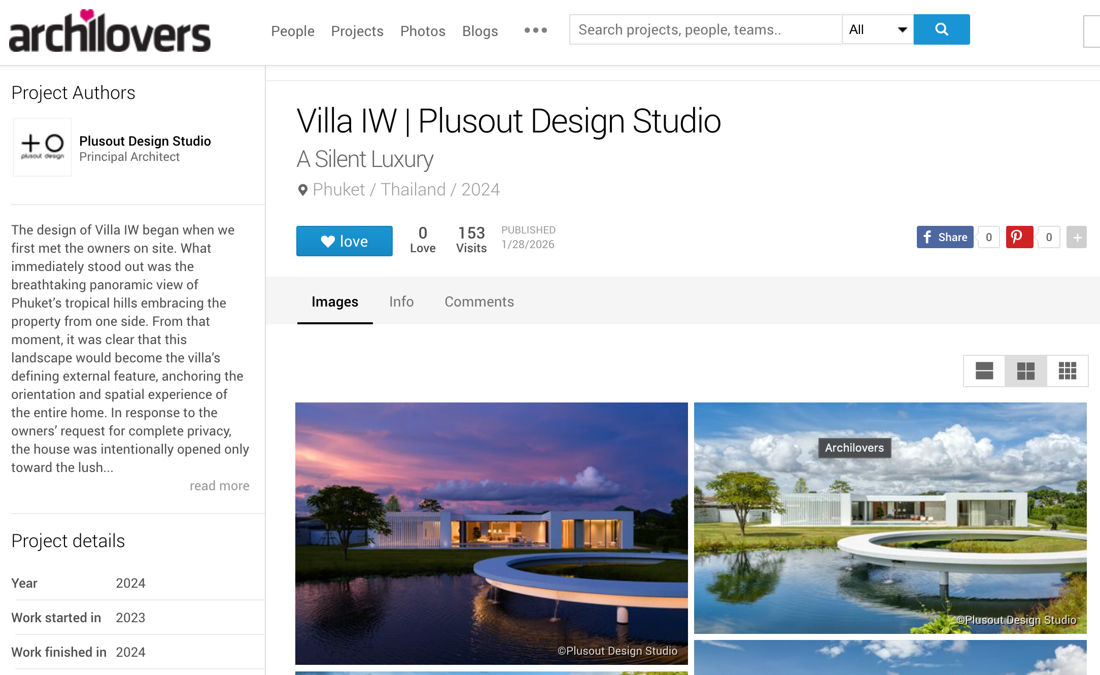 Villa IW Plus Out Design Studio. Интерьерный фотограф на Пхукете | Perelude Interior
