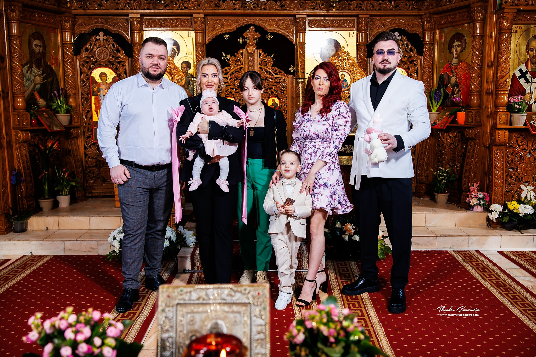 Botez. Dream Studio Galați – ședințe foto profesionale pentru familie, portrete și evenimente