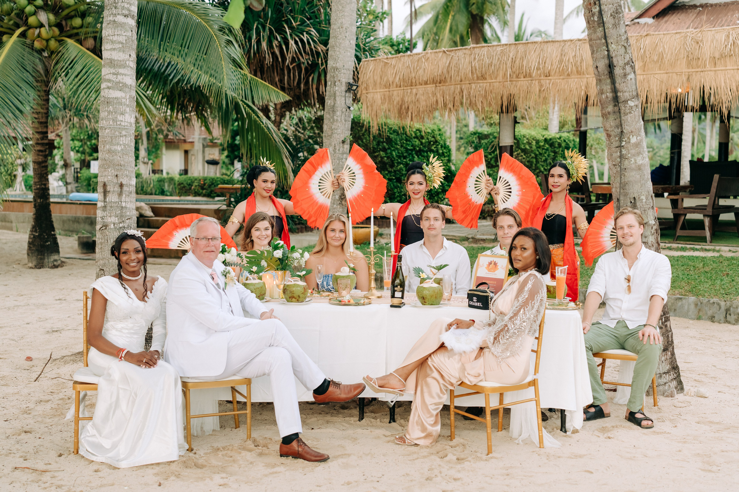 GRACE & MARTIN. Буддийская свадебная церемония на Самуи, Таиланд