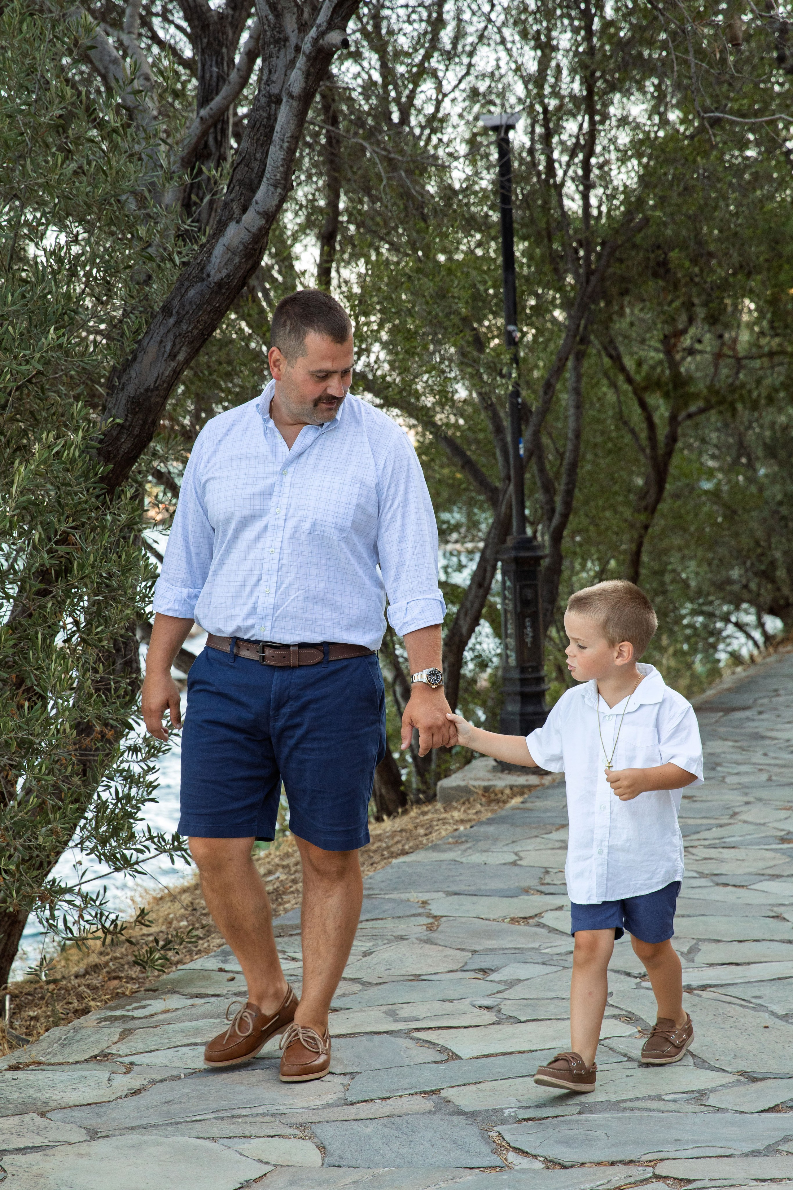 Family Kordalis (USA - Greece). Photographer Anya Khasapi. Nafplio, Greece