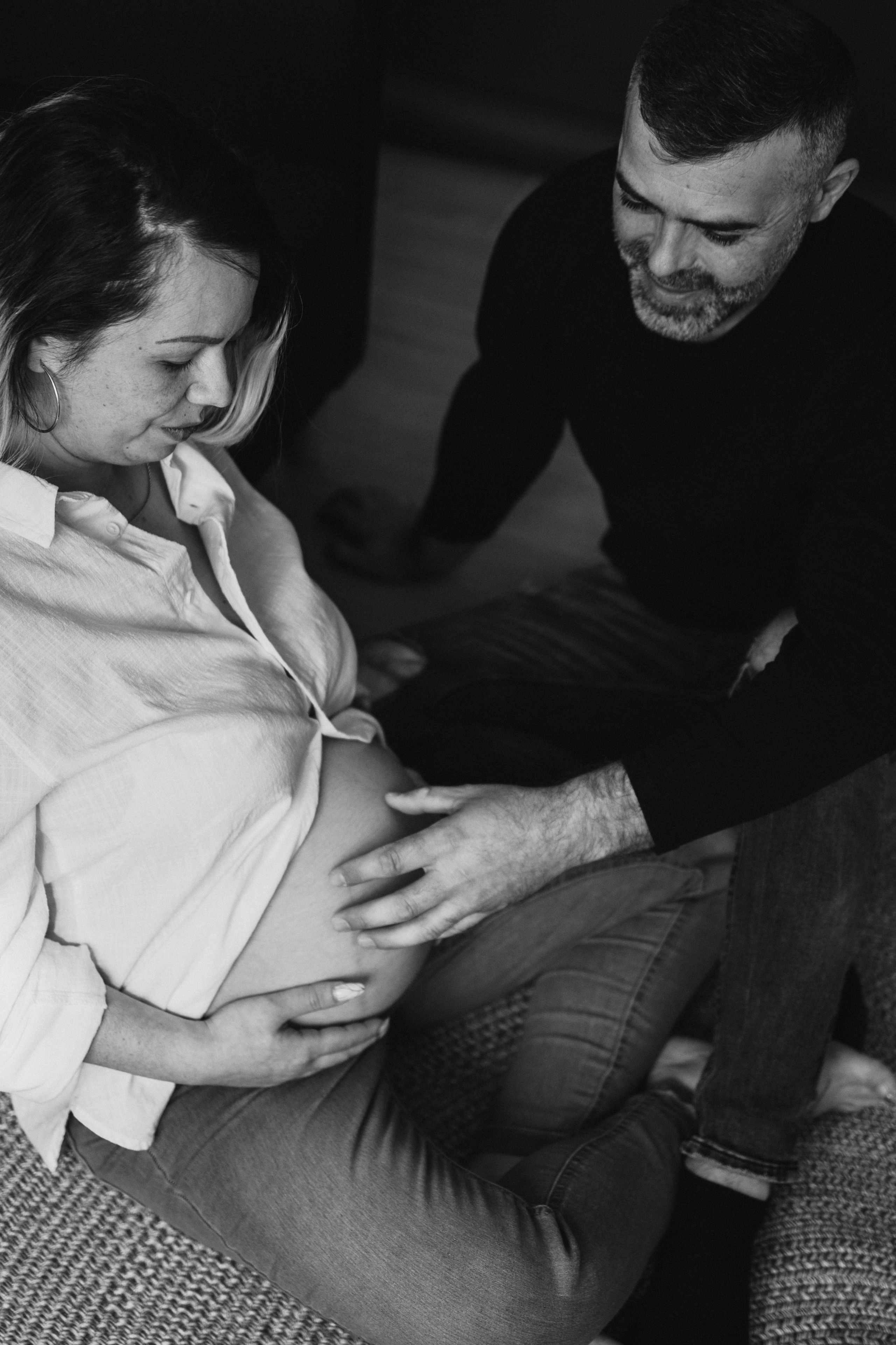 Ședințe foto pentru gravide. Fotograf de familie în Oradea Katsiaryna Ciortan