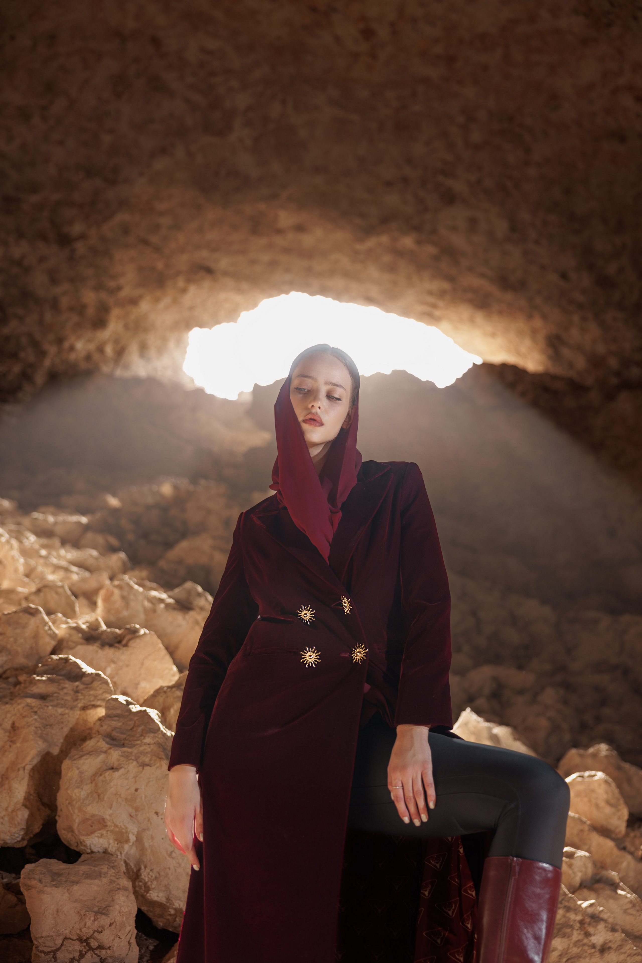 Editorial Abayas Outside. InHype Studio