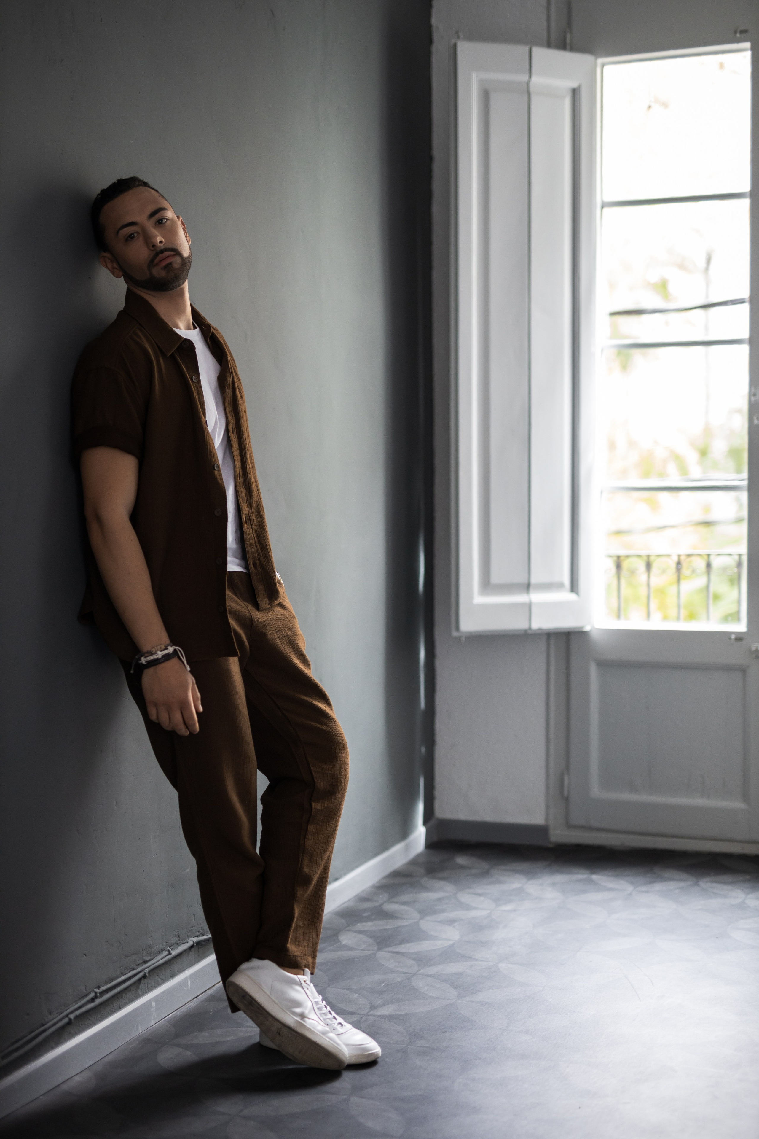 JAVIER. Fotograf w Barcelonie Hiszpanii Maslik Yulia