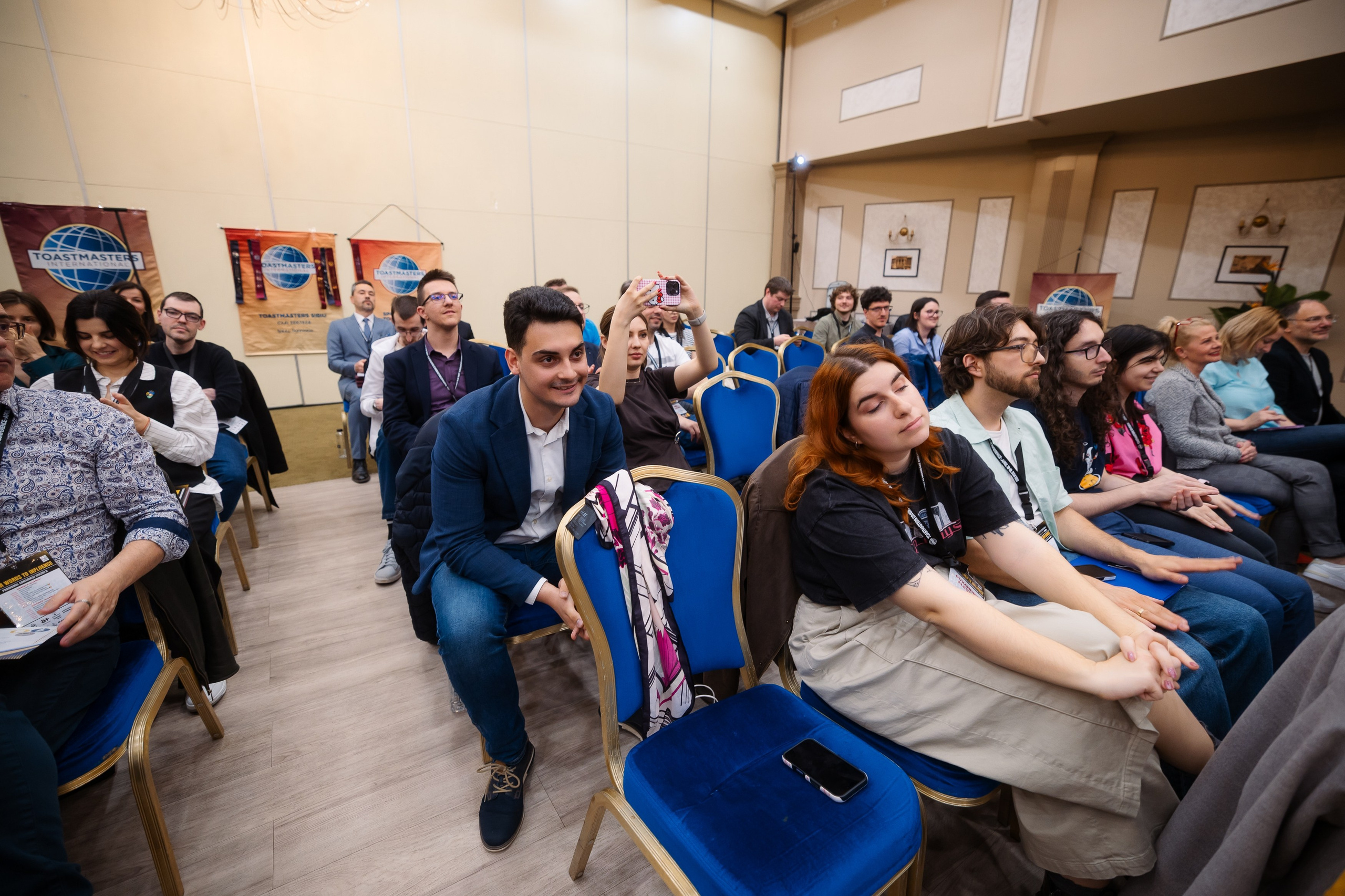 Toastmasters Conference. Marius Ciocan