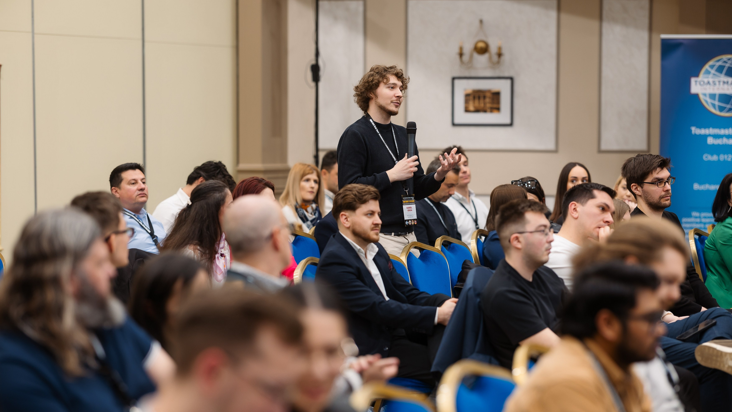 Toastmasters Conference. Marius Ciocan