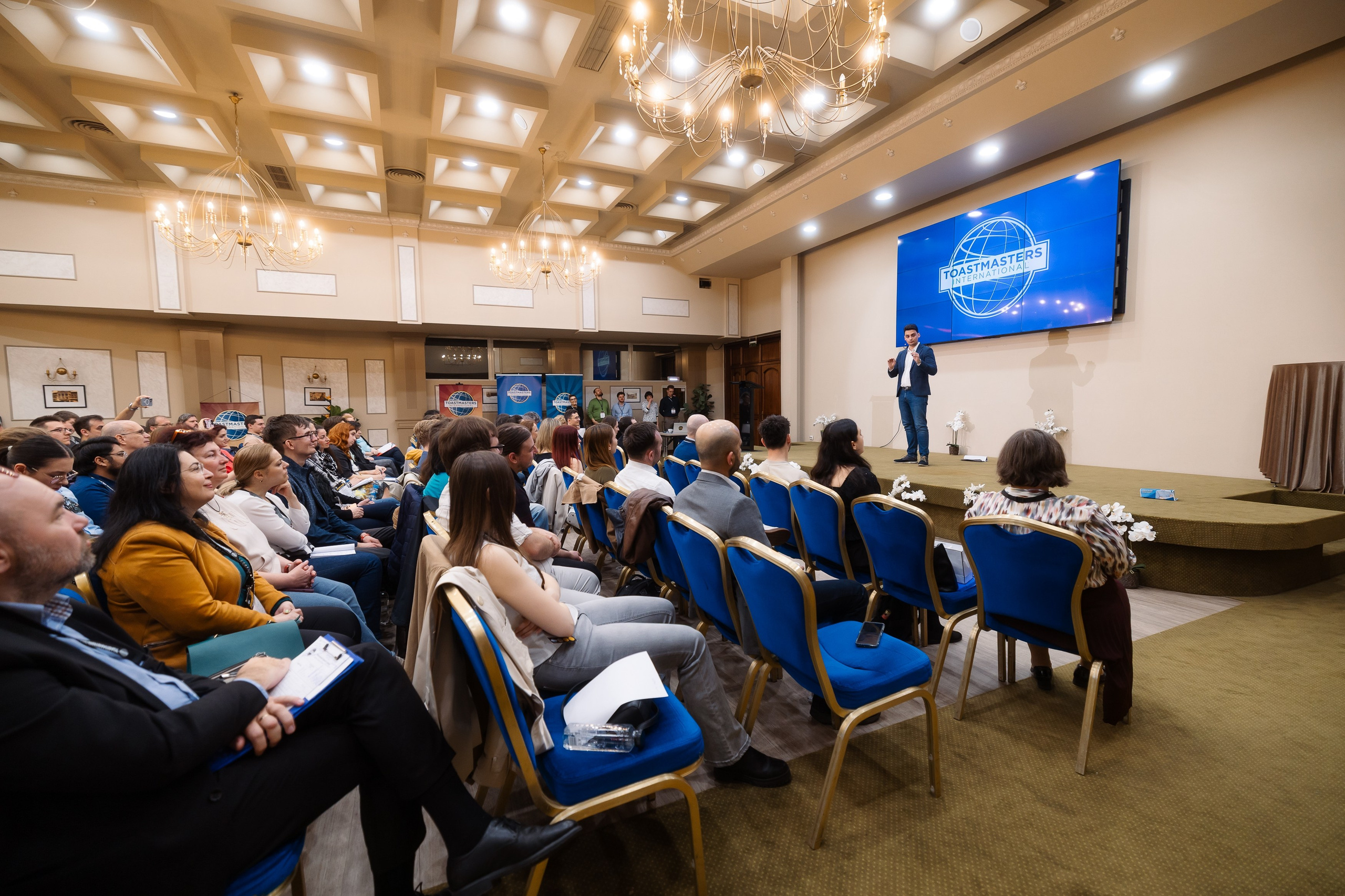 Toastmasters Conference. Marius Ciocan