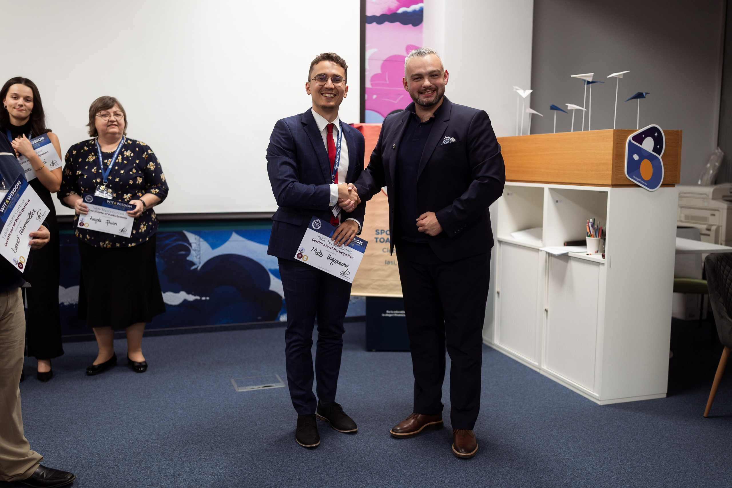 Toastmasters. Marius Ciocan