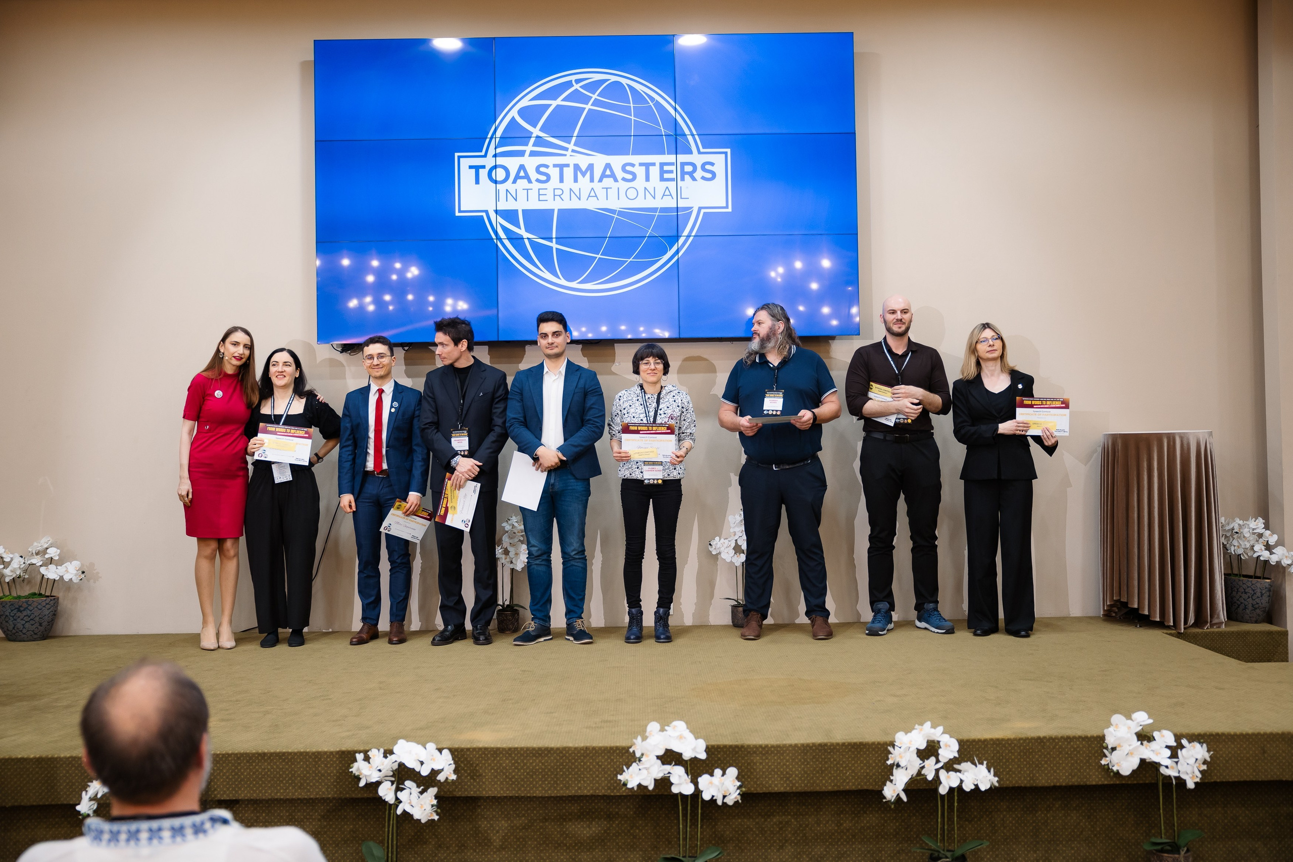 Toastmasters Conference. Marius Ciocan