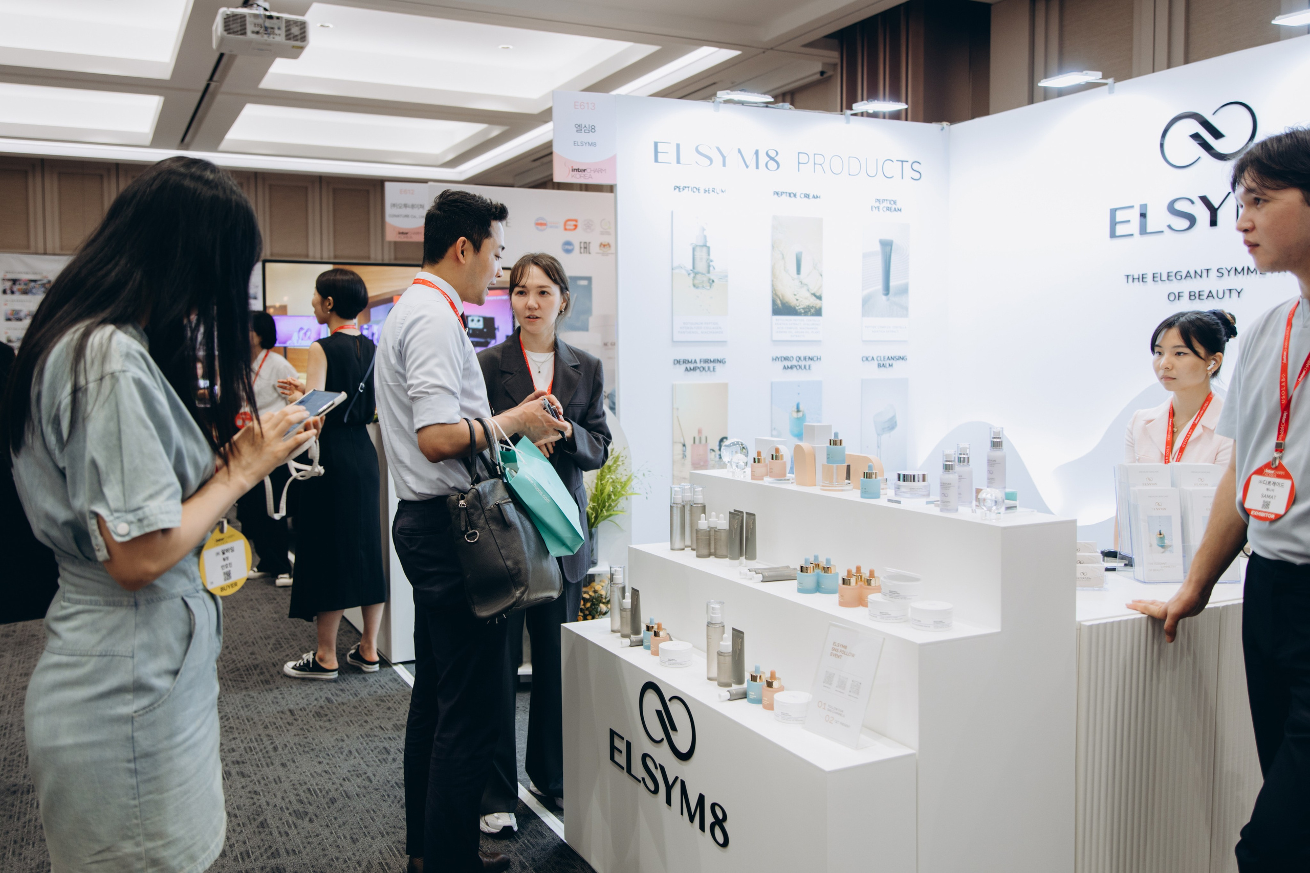 Inter charm Korea 2024 (ELSYM8). Portrait photographer in South Korea Olga Lian