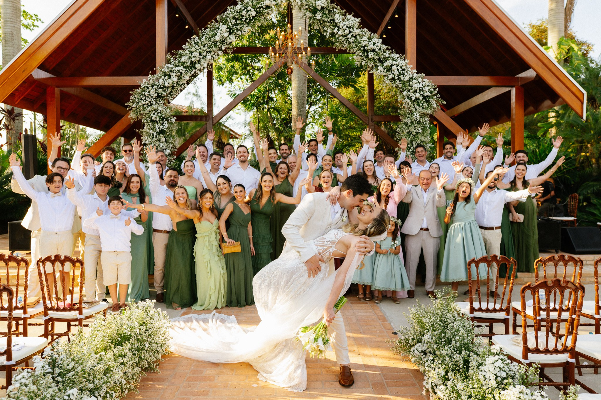 Julia & Alvaro | Fotografia de Casamento no Palmeiras Eventos de Limeira