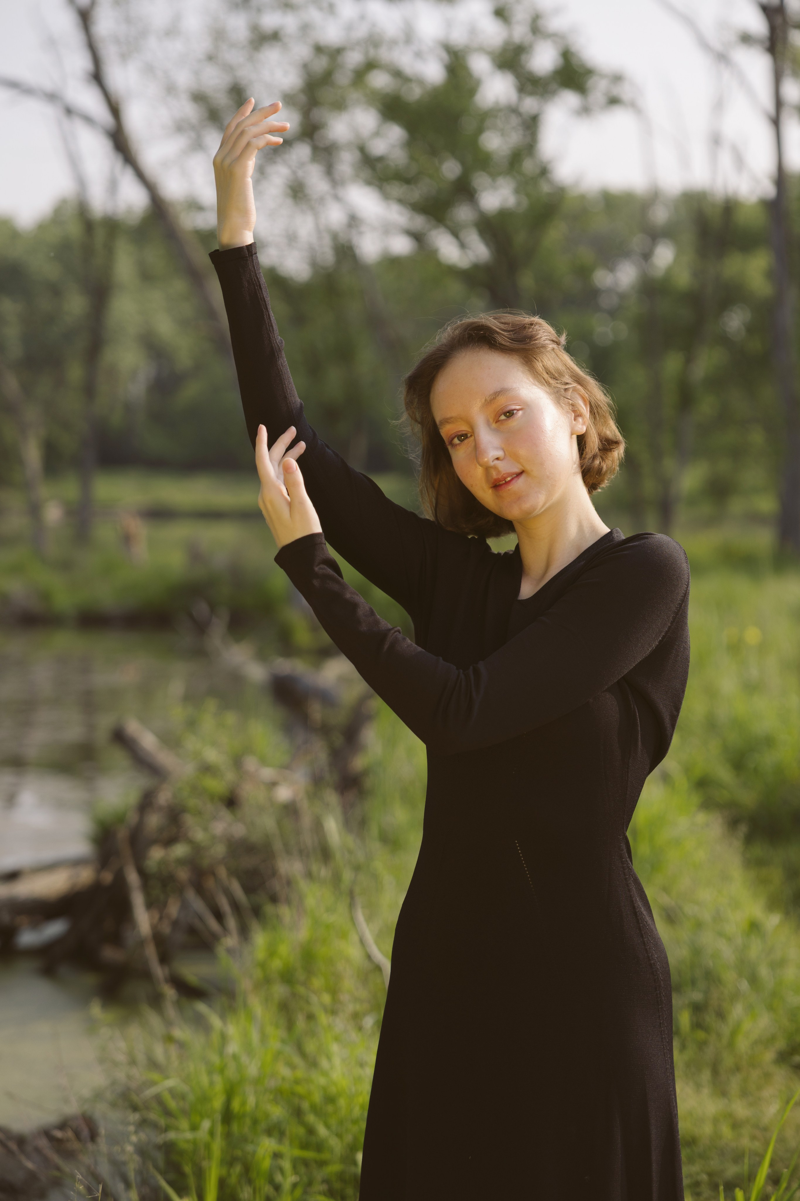 Morning lagoons for Anastasiya. Family Lifestyle Photography