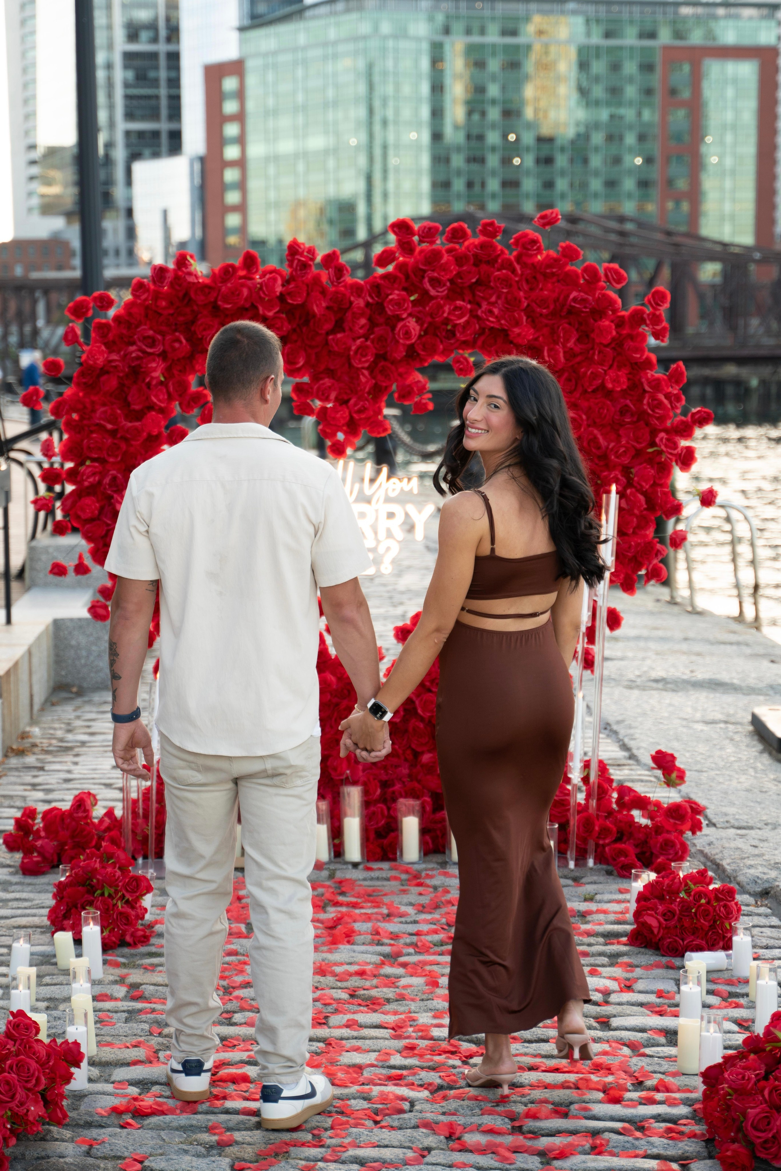 Mike and Alexa at Seaport. Stefanovich Photography | Boston, MA