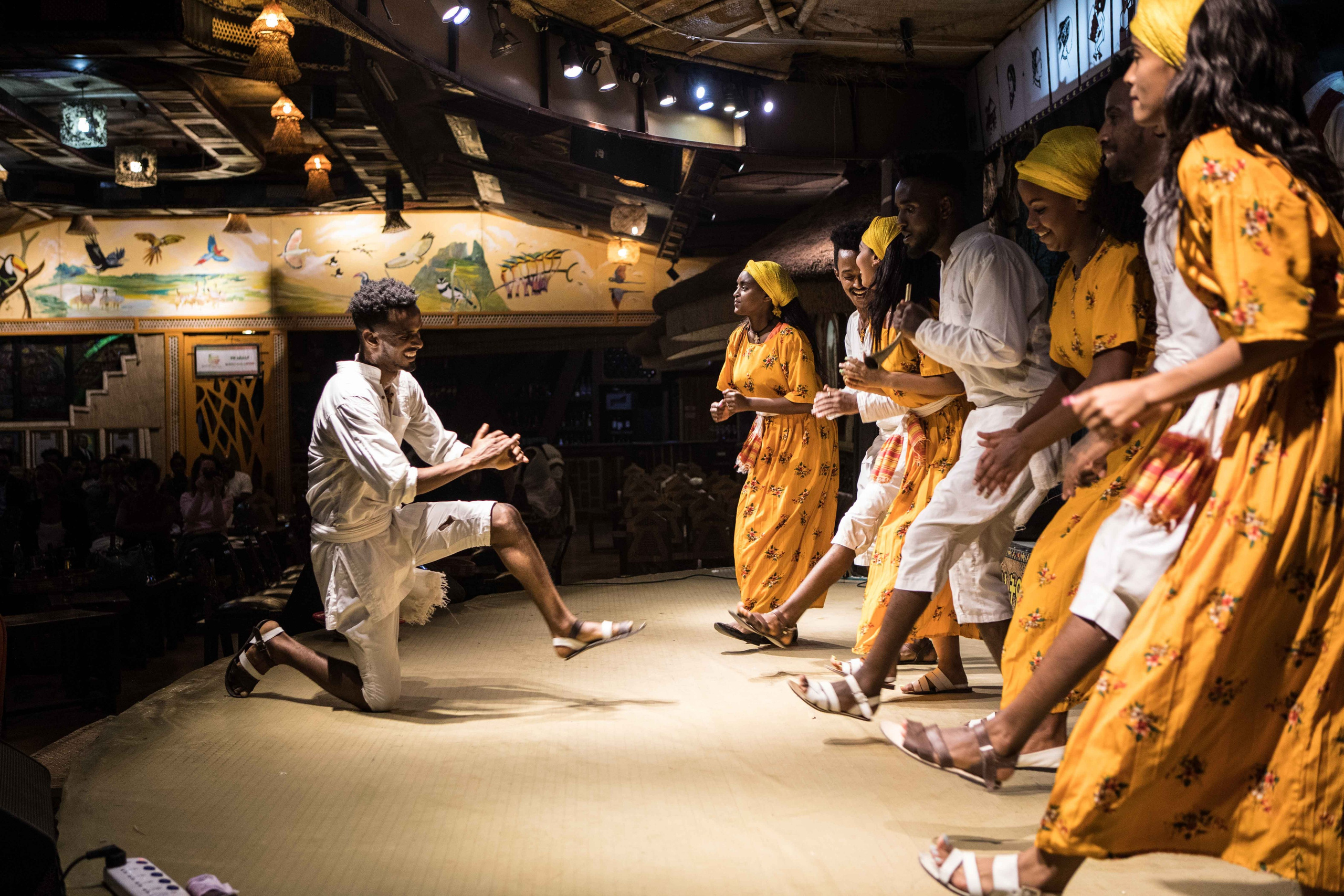 Traditional Ethiopian dance. Documentary, lifestile photographer in Morocco Marina Chaikovskaia
