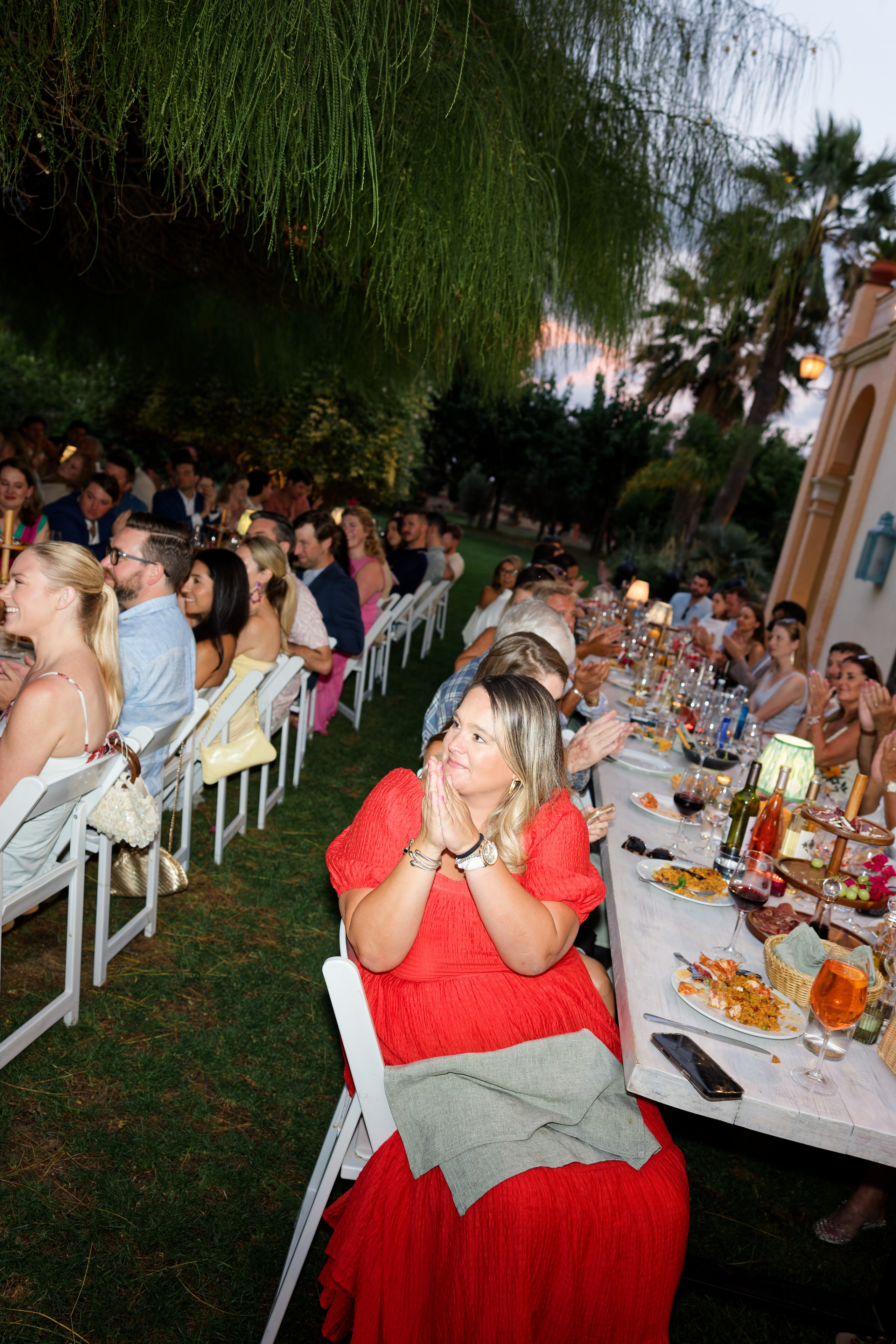 Welcome dinner of Gracie & Joe at Gran Villa Rosa