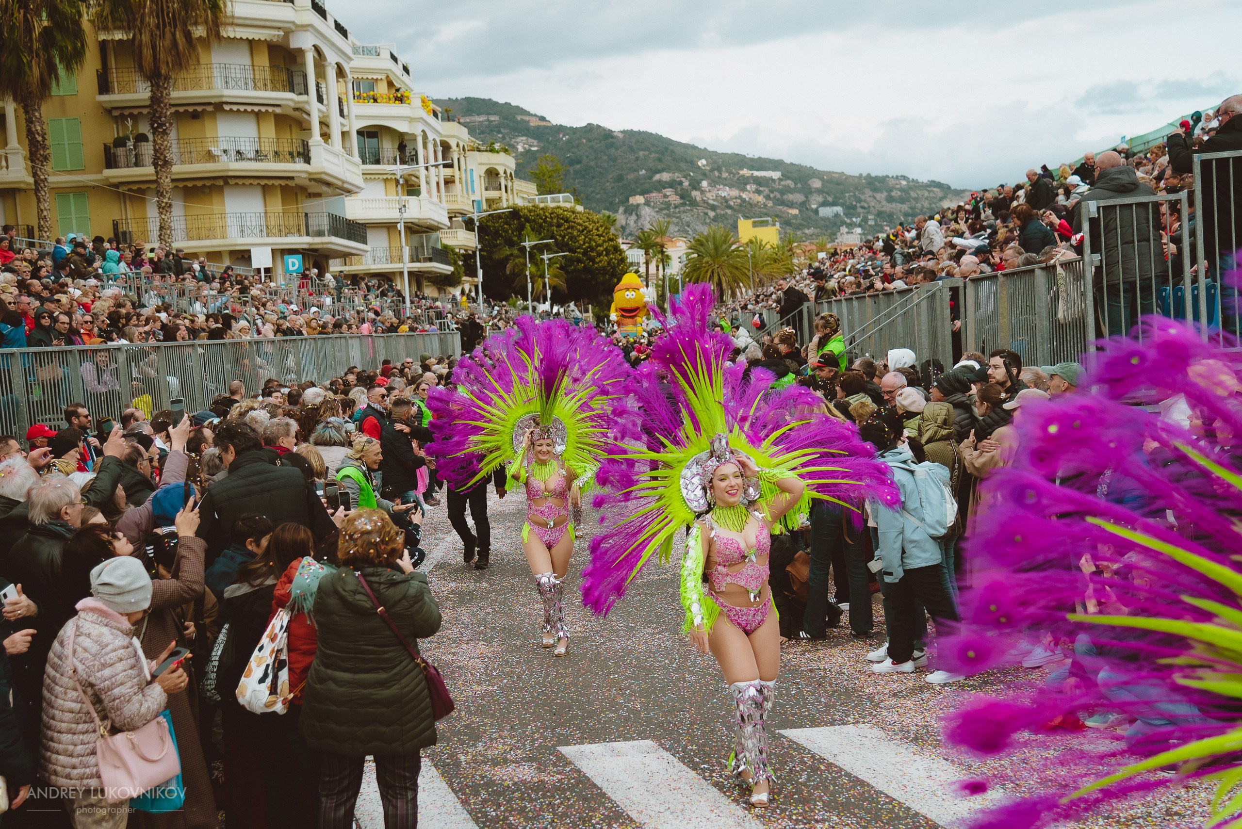 Photographer for visiting festivals and carnivals in Europe — Reportage from Menton, France