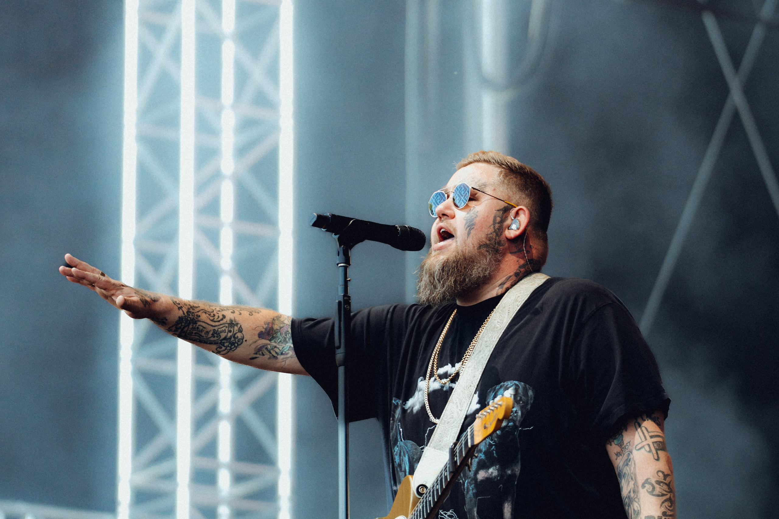 Rag’n'Bone Man. Metronome Fest. Concert and portrait photographer in Prague