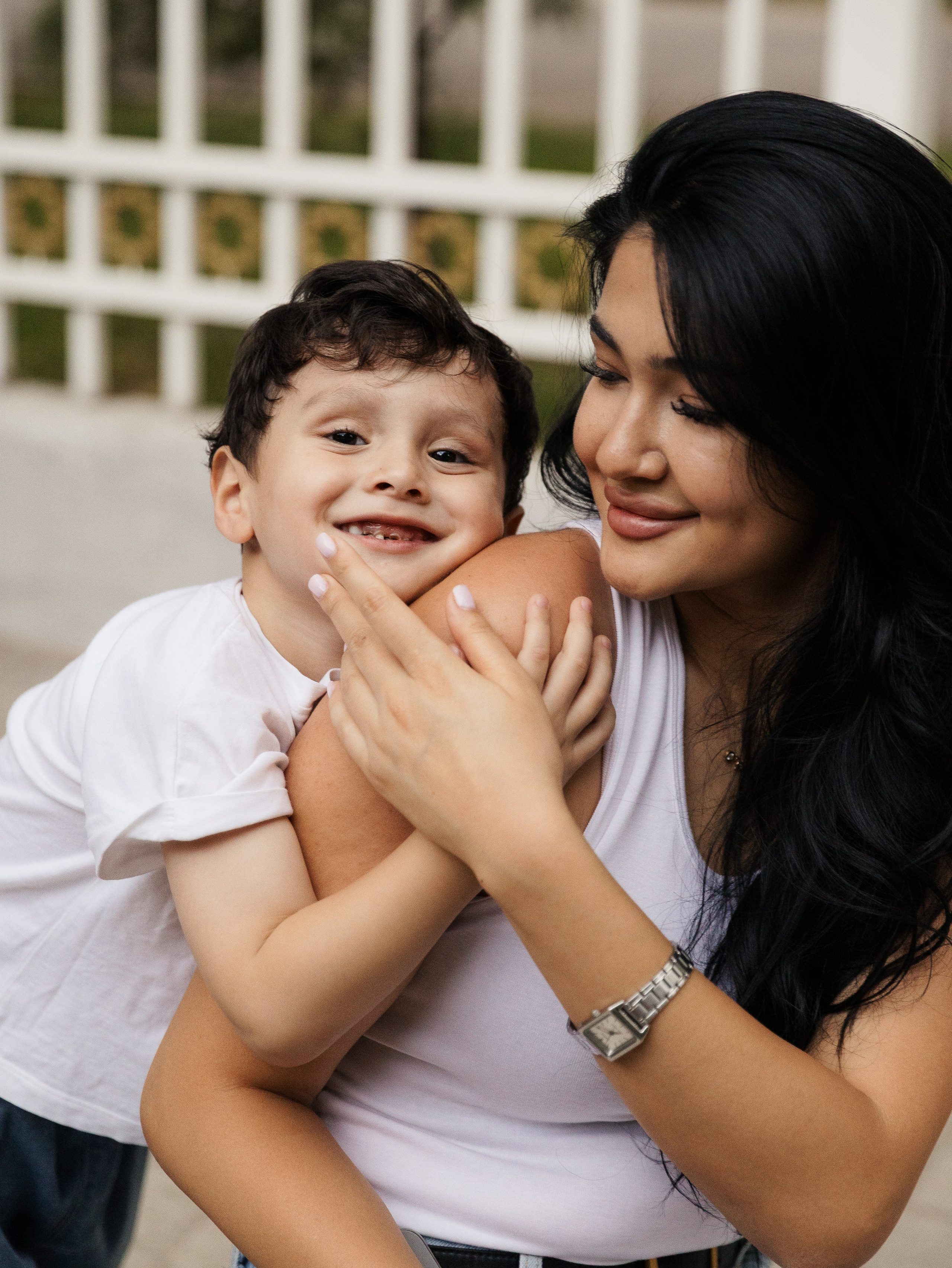 Mom and Her Little Boy. Family and wedding photographer in Bangkok, Thailand