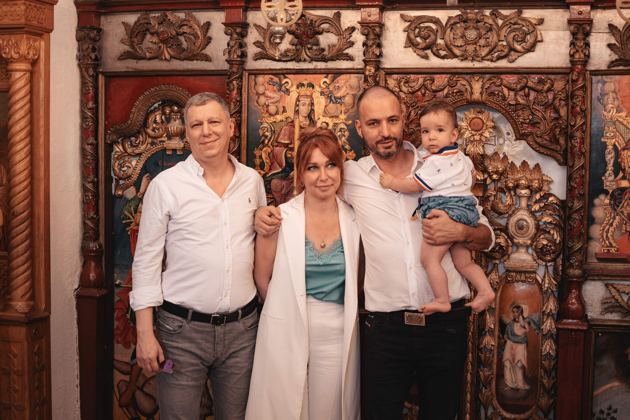 Lazar, krštenje i rođendan. BambinaaPhotography