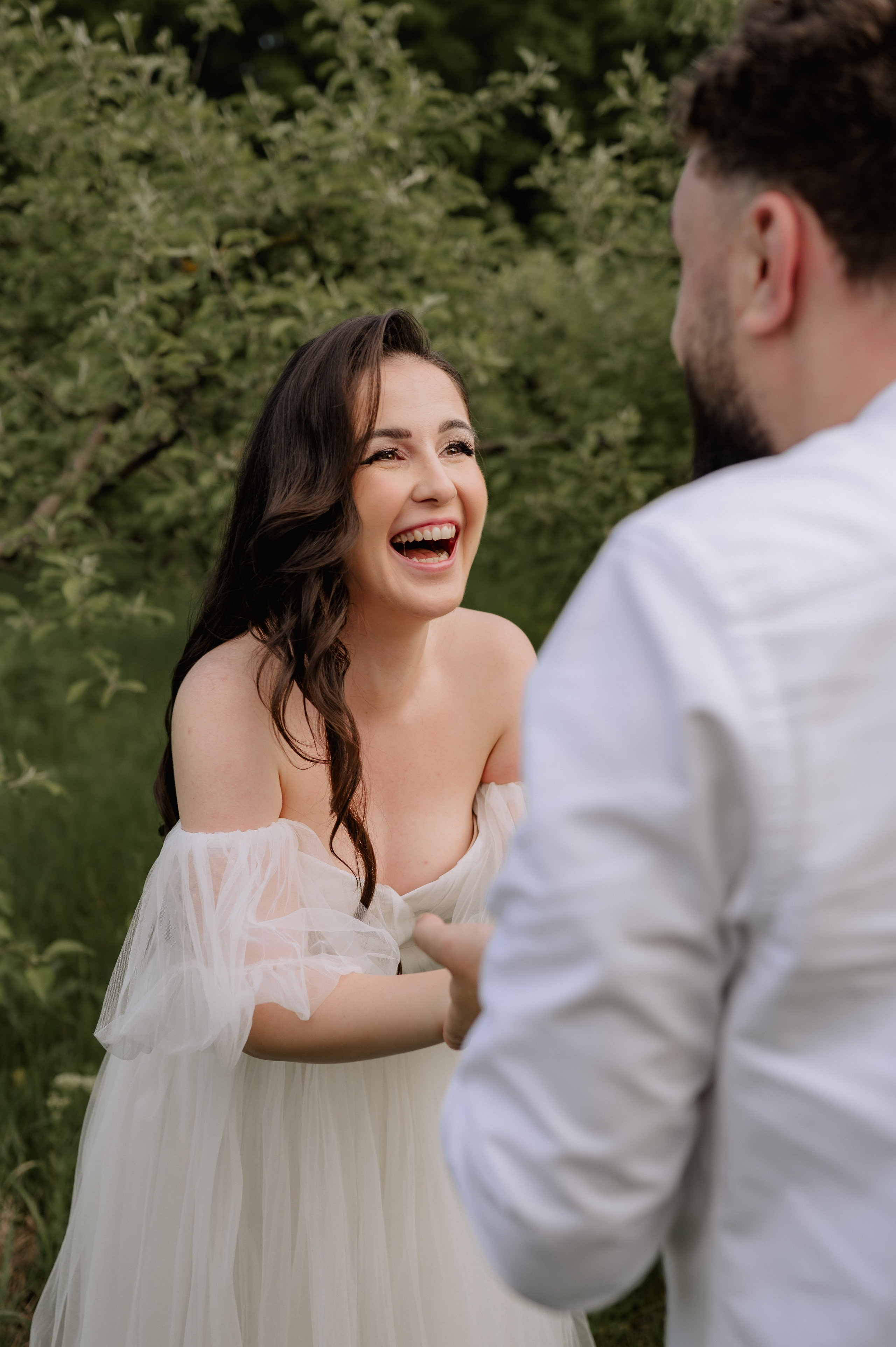 Magda + Andrei | Lovers in the garden. Proud Vision Weddings | Wedding Photography & Film — Servicii profesionale Foto Video Nunta Iasi