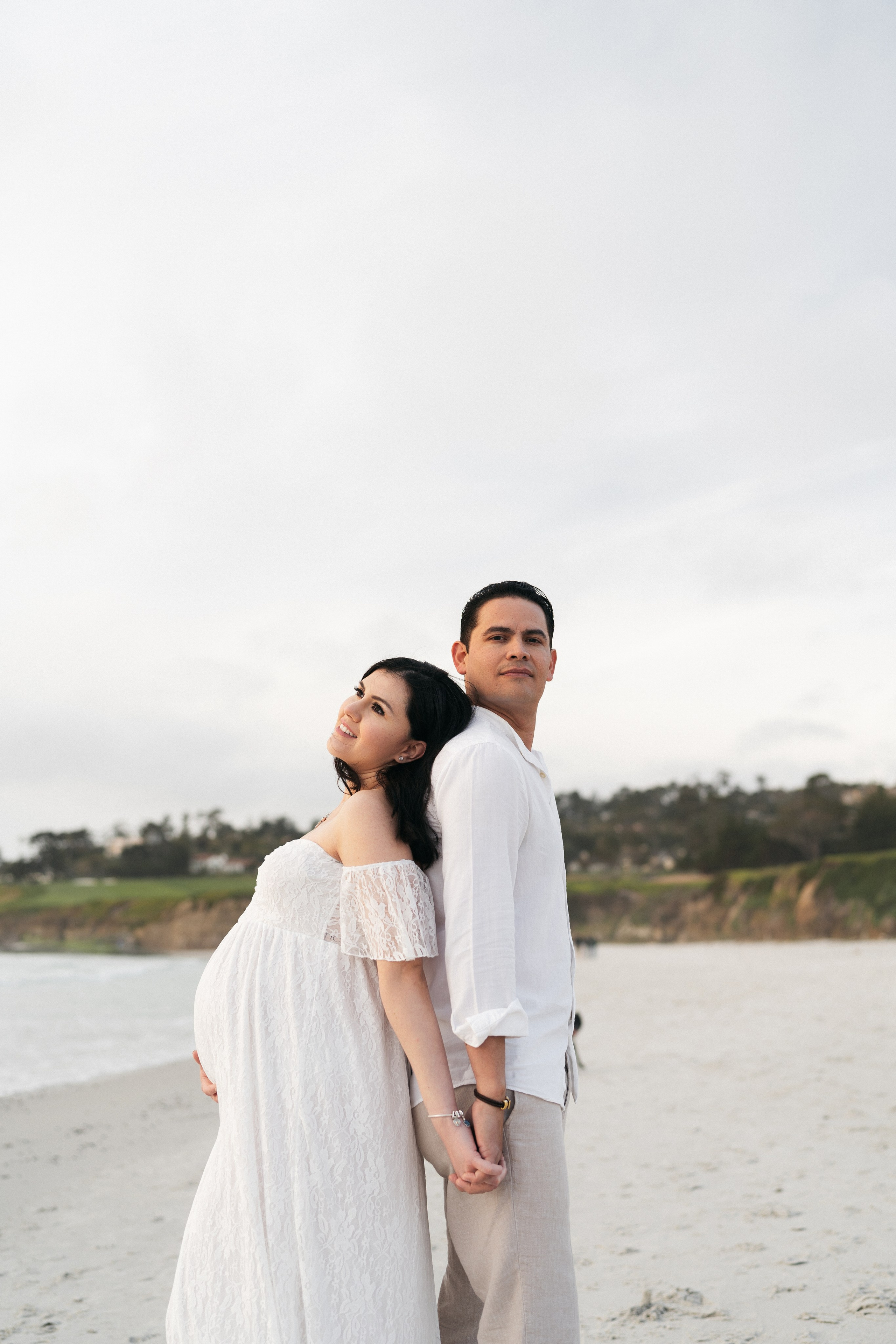 Luz Maternity Session at Carmel. Soulo Photography | San Francisco Bay Area Based Photographer
