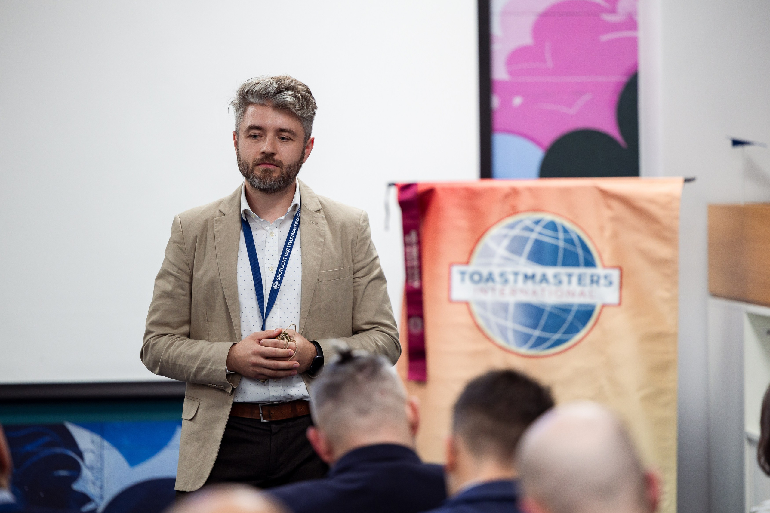 Toastmasters. Marius Ciocan