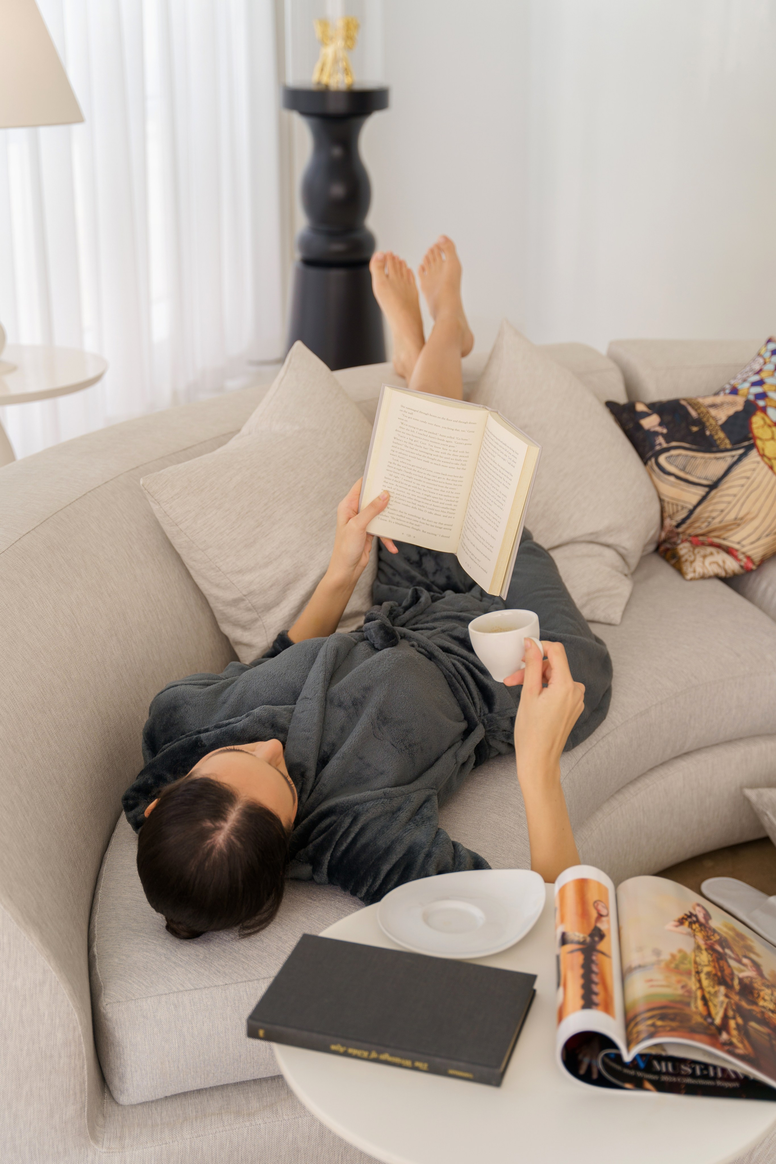 Homewear. Editorial photographer Yuliya Drazdovich