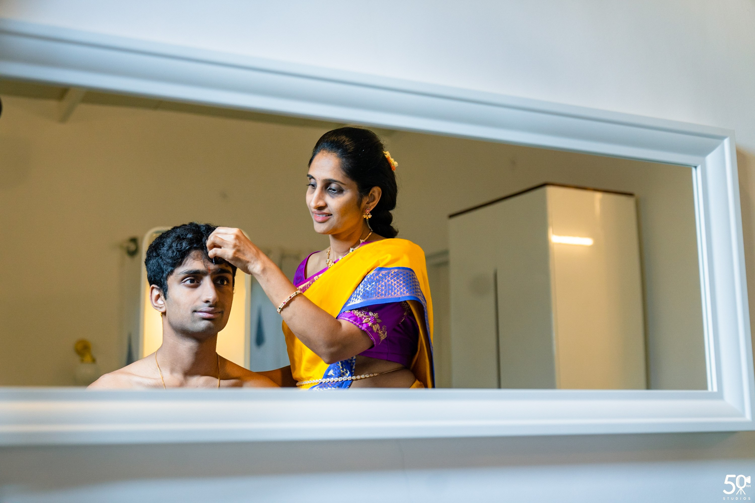 SANJAY AND SAKETH UPANAYANA. 50mm STUDIOS