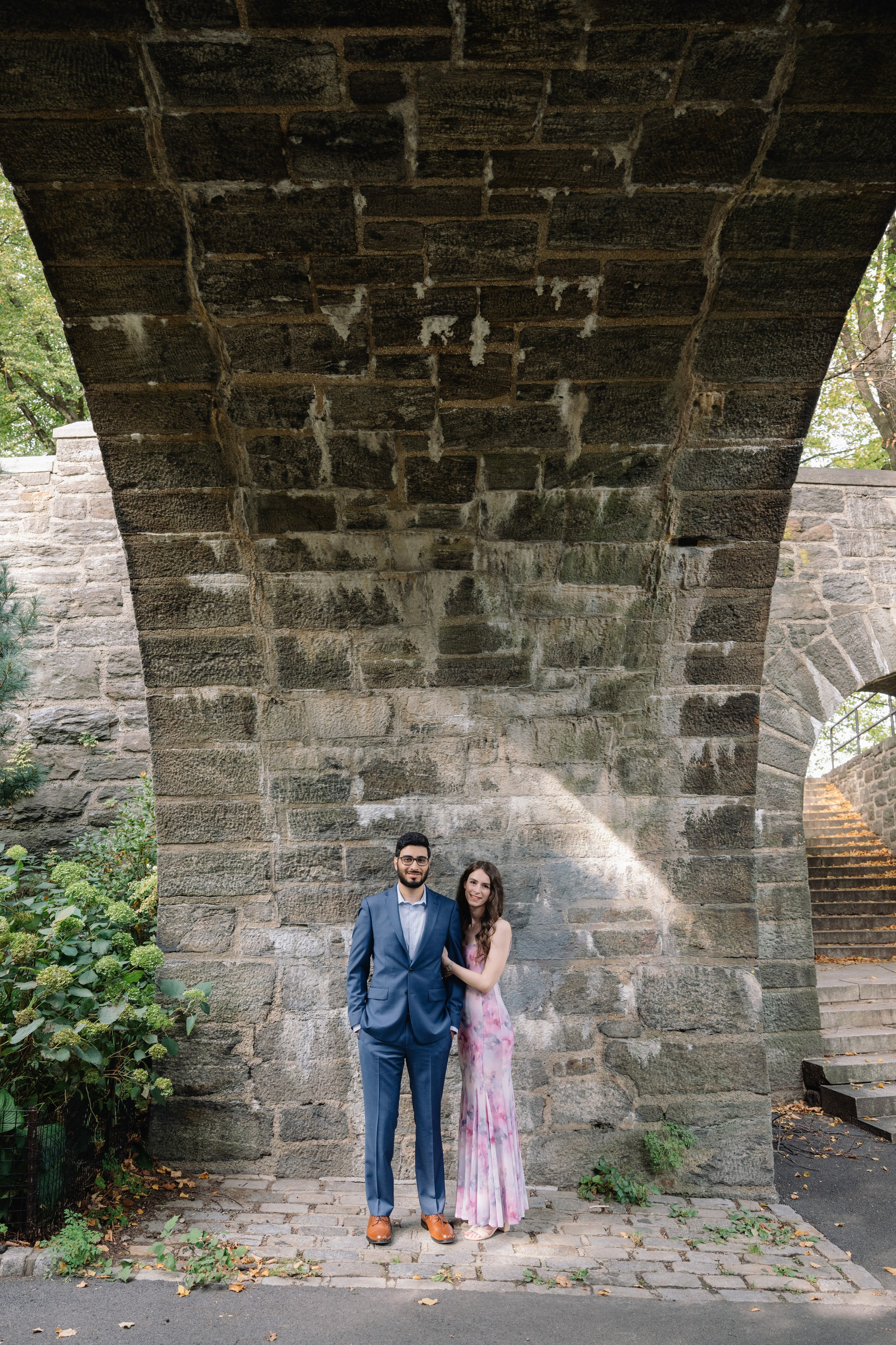 Aashay & Kimberly — Engagement Photoshoot at The Cloisters, Fort Tryon Park