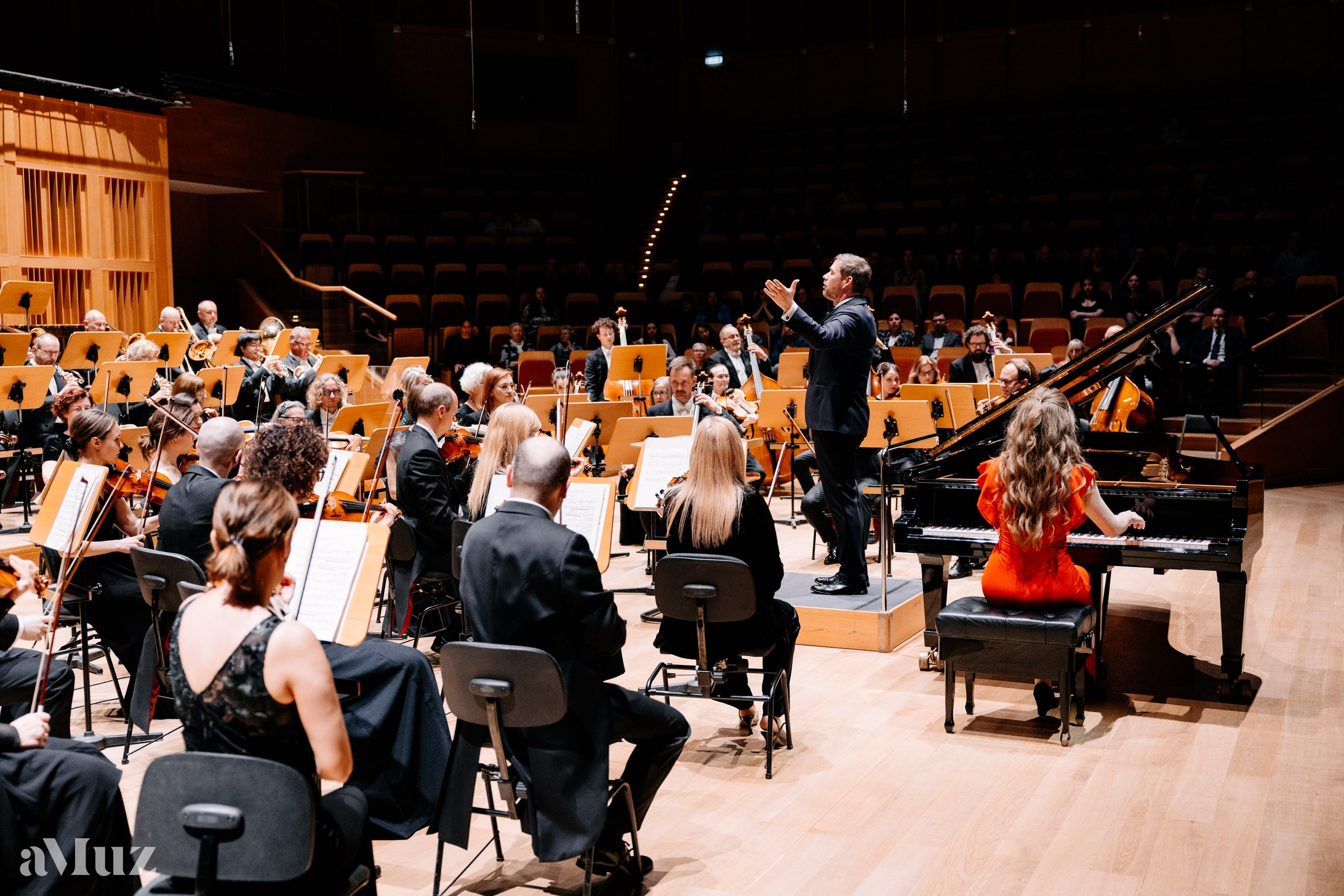 Koncert dyplomantów aMuz w Polskiej Filharmonii Bałtyckiej. Fotograf Ślubny Warszawa - Sesje Biznesowe Rodzinne Eventy