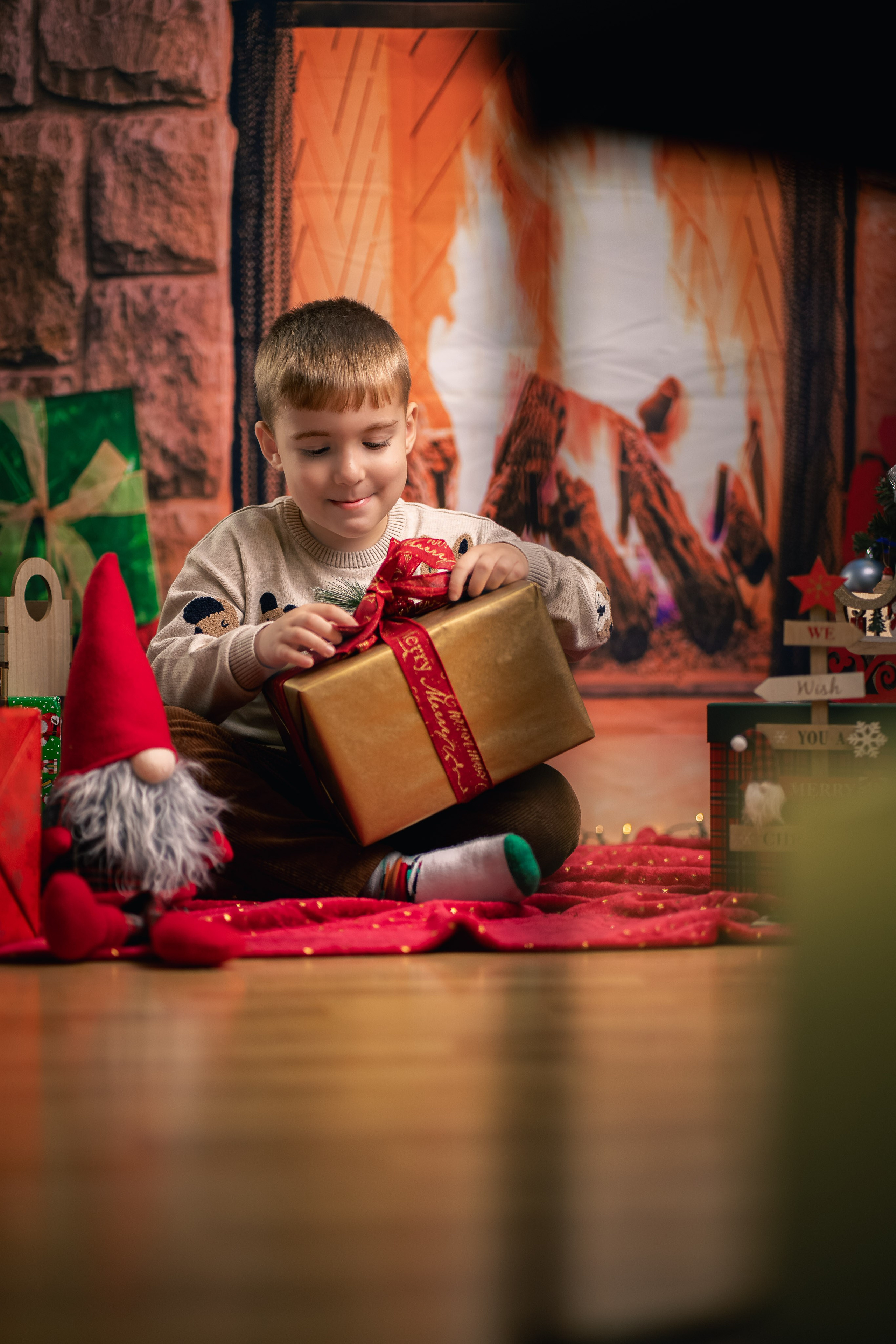 Sedinta foto Craciun — Gradinita Miniterra. Liviu Andrei - Fotograf