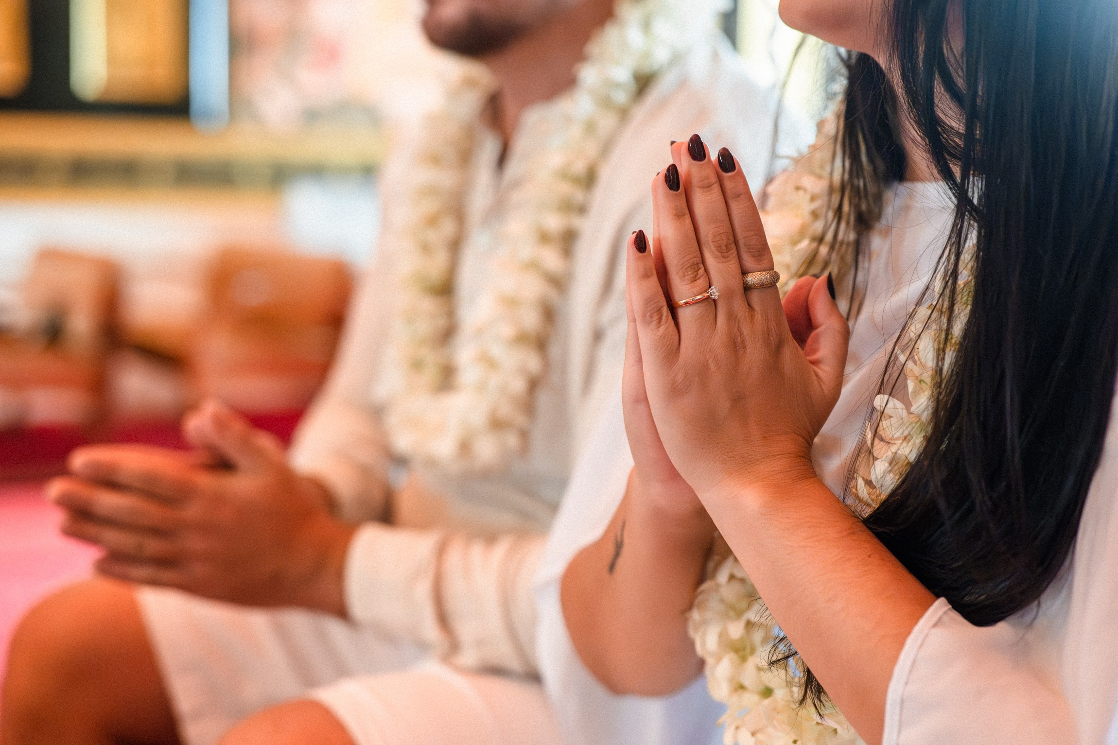 Authentic Buddhist Wedding Blessing Ceremony in Koh Samui, Thailand