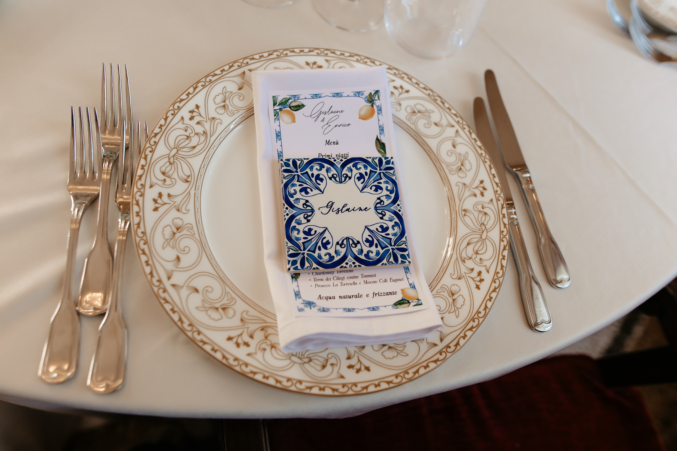 Enrico & Gislaine, Location: Castel Bevilacqua