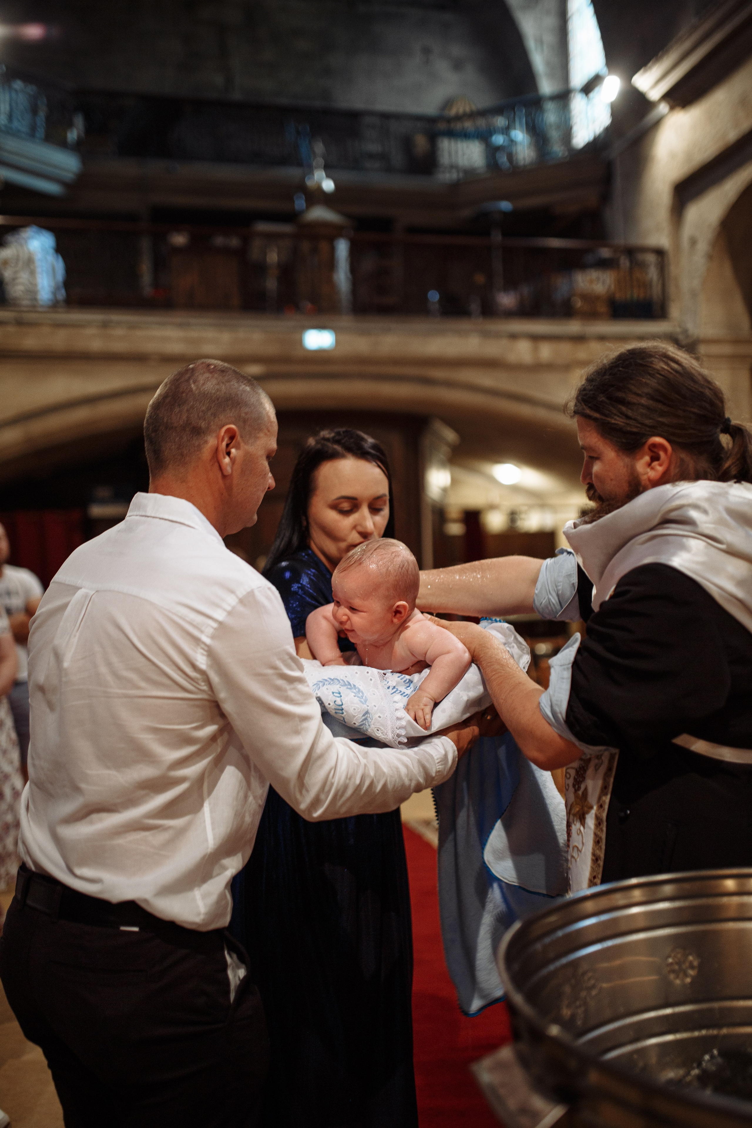 The Baptism a Sacred and Holy Event. Weeding Photographer in Bordeaux, Florin Tugui