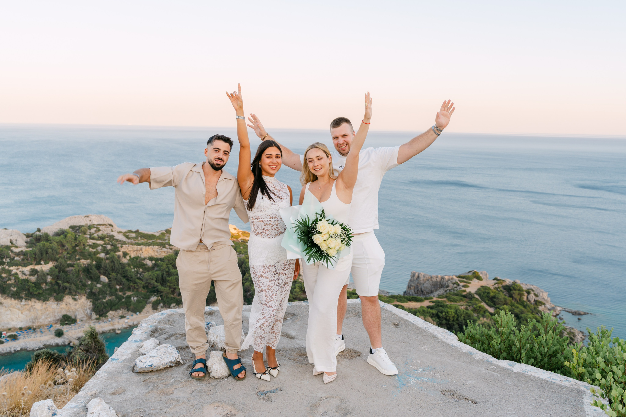Alexander and Natalie 13.7.2026. Heiraten auf Rhodos | Deutschsprachige Hochzeitsplanerin Griechenland