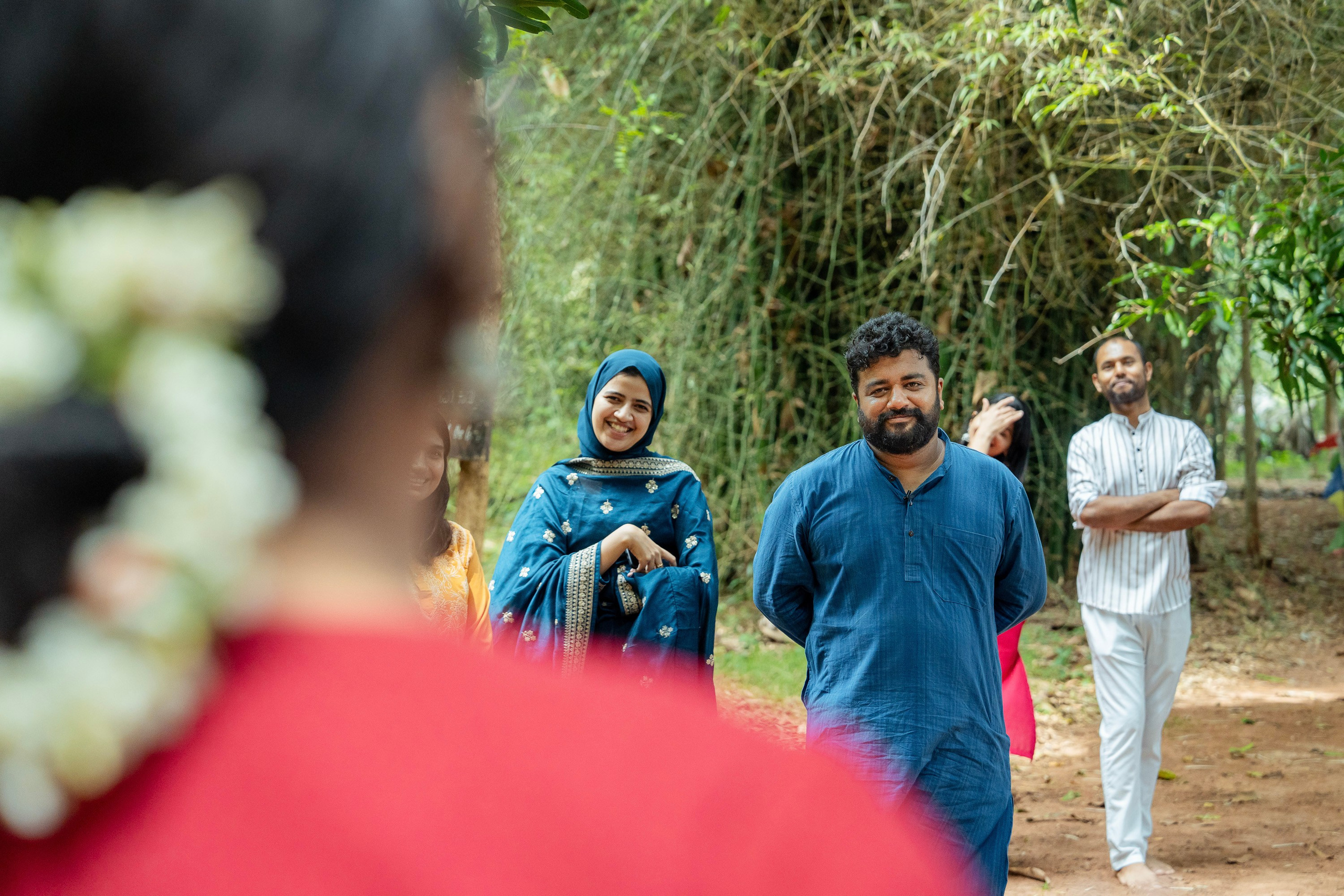 Shraddha & Sumukha, Mantra Mangalya Wedding under a Mango Tree, Red Earth Kabini | Truly Yours