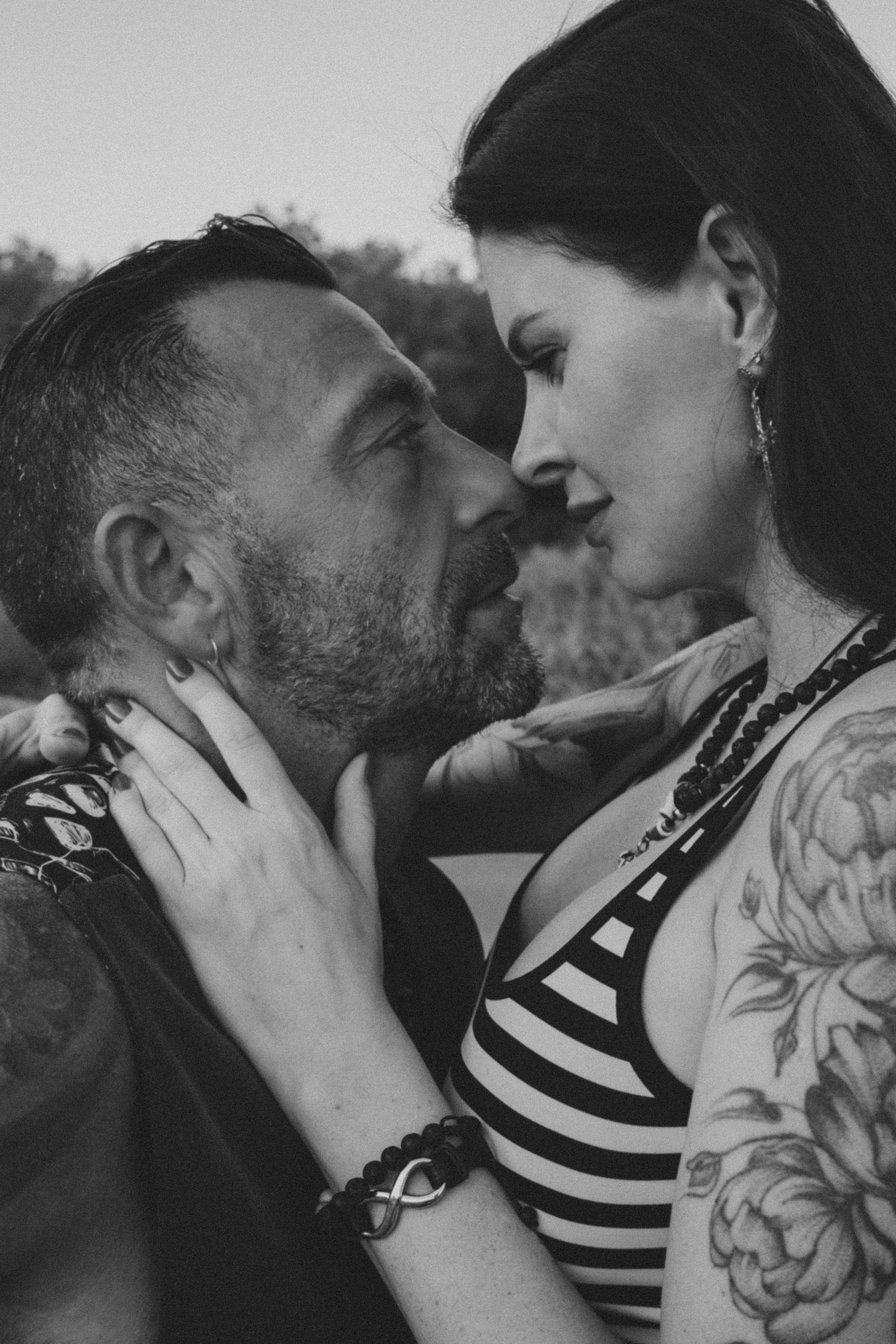 Фотосессия пары на мотоцикле. Профессиональная фотосъемка в Калафелле — Елена Медведева