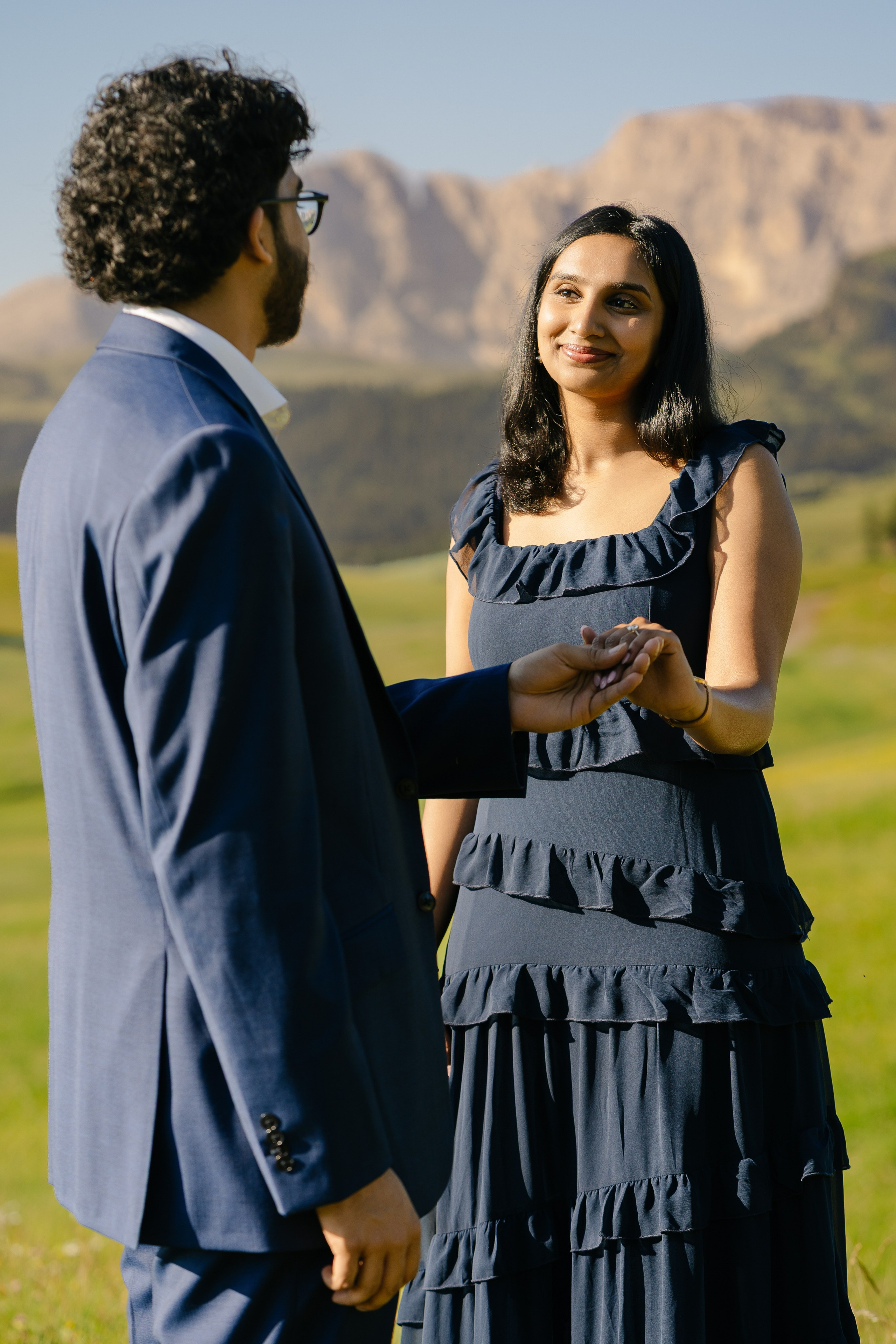 S & S (Alpe di Siusi, Dolomites, Italy). Marriage Proposal Photographer in Verona, Lake Garda and Dolomites| Diana Fedrigo
