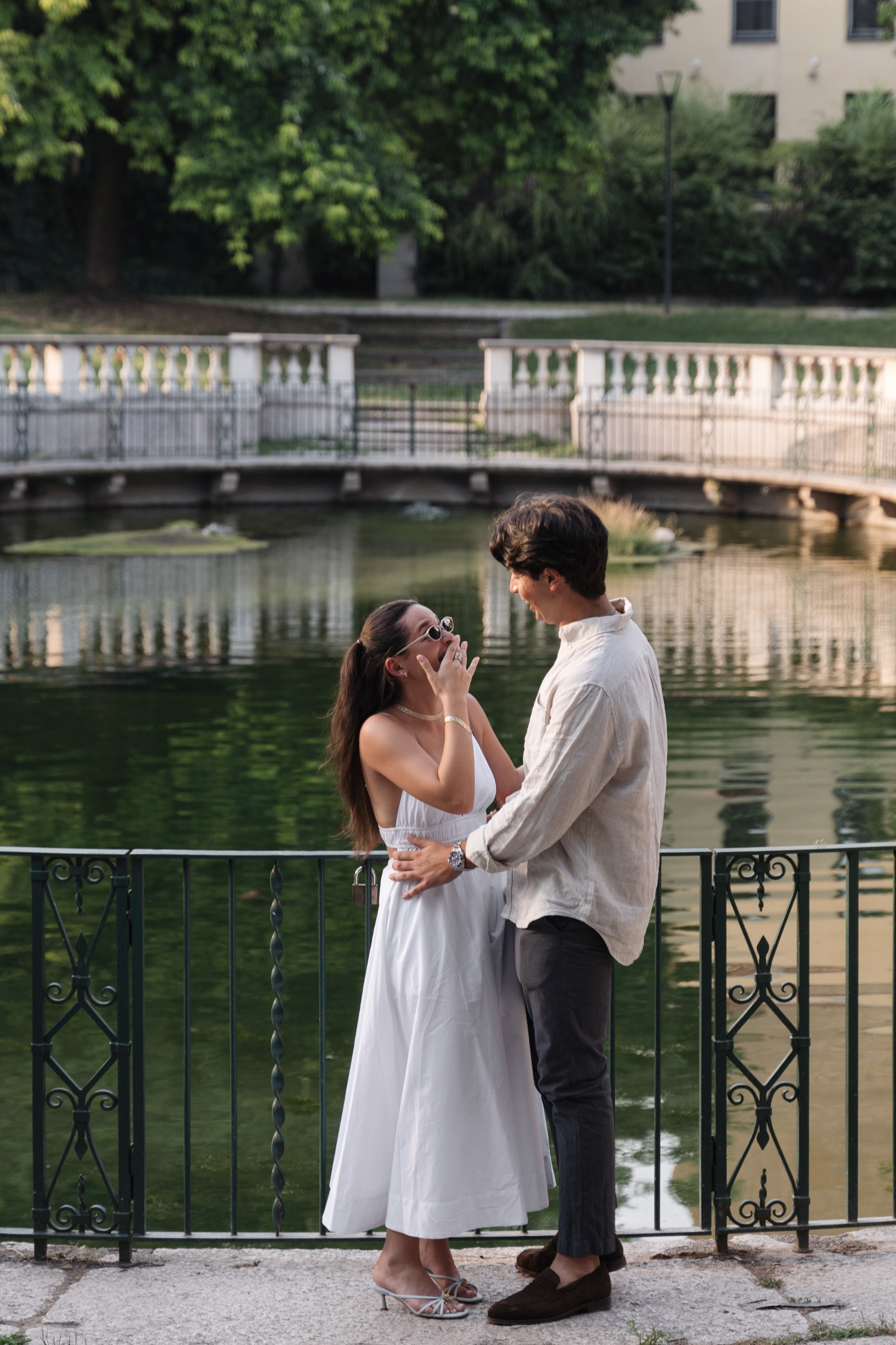 Secret Proposal in Milan. Lake Como Proposal Photographer | Surprise Proposals & Engagements