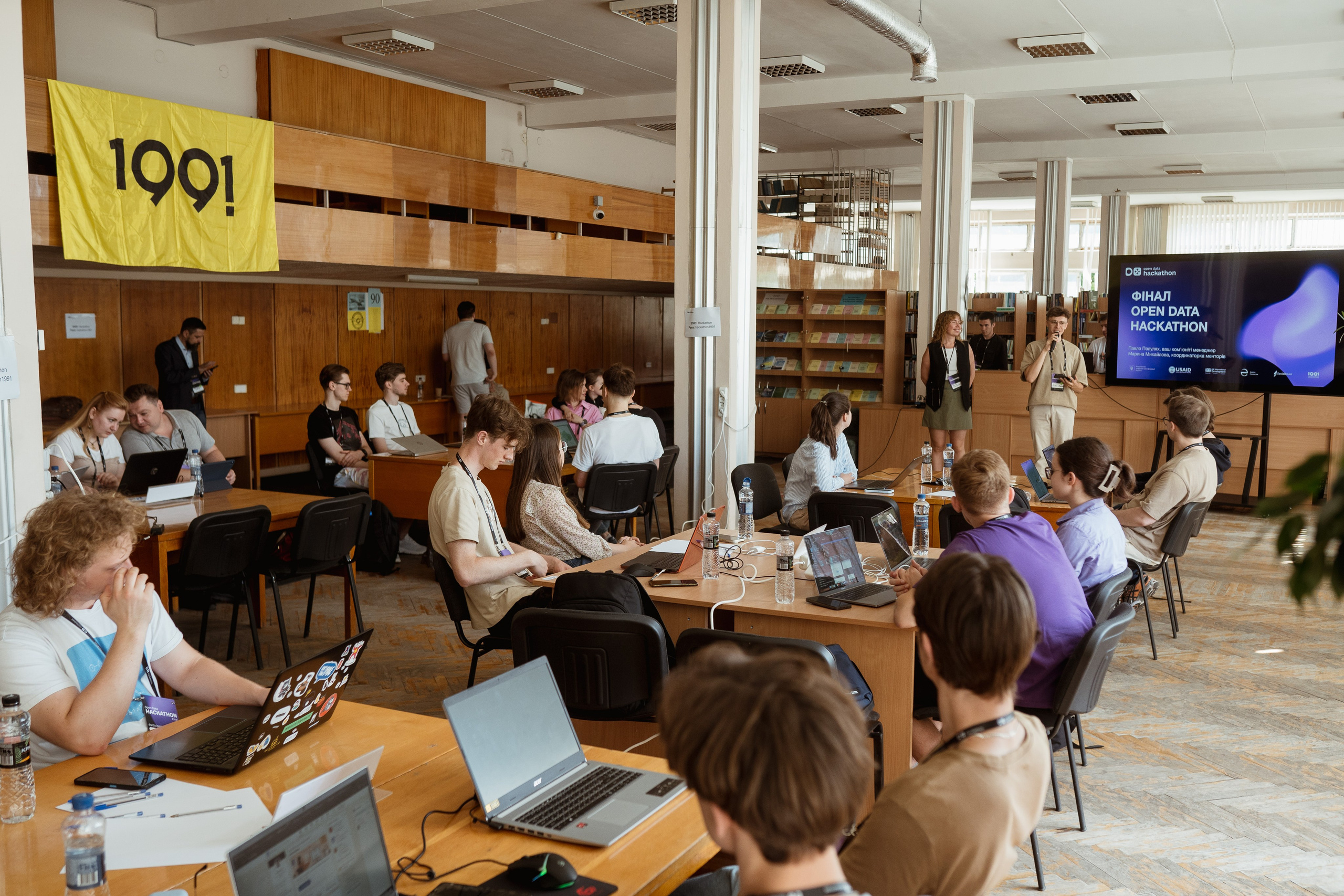 Open Data Hackathon. Kostiantyn Holinchenko. Reportage and portrait photographer