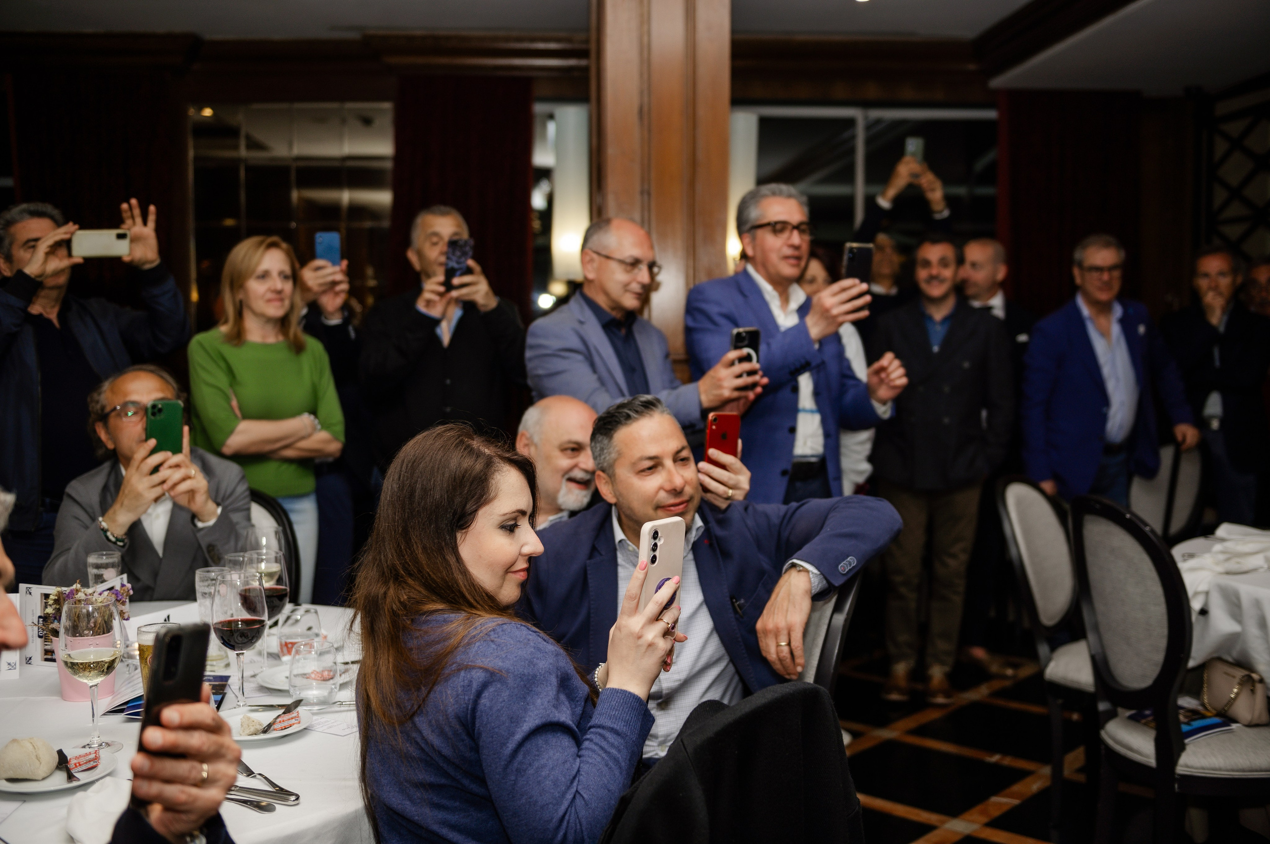 Corporate party at the restaurant — Pharma. Ваш фотограф в Лиссабоне — Анна Белова