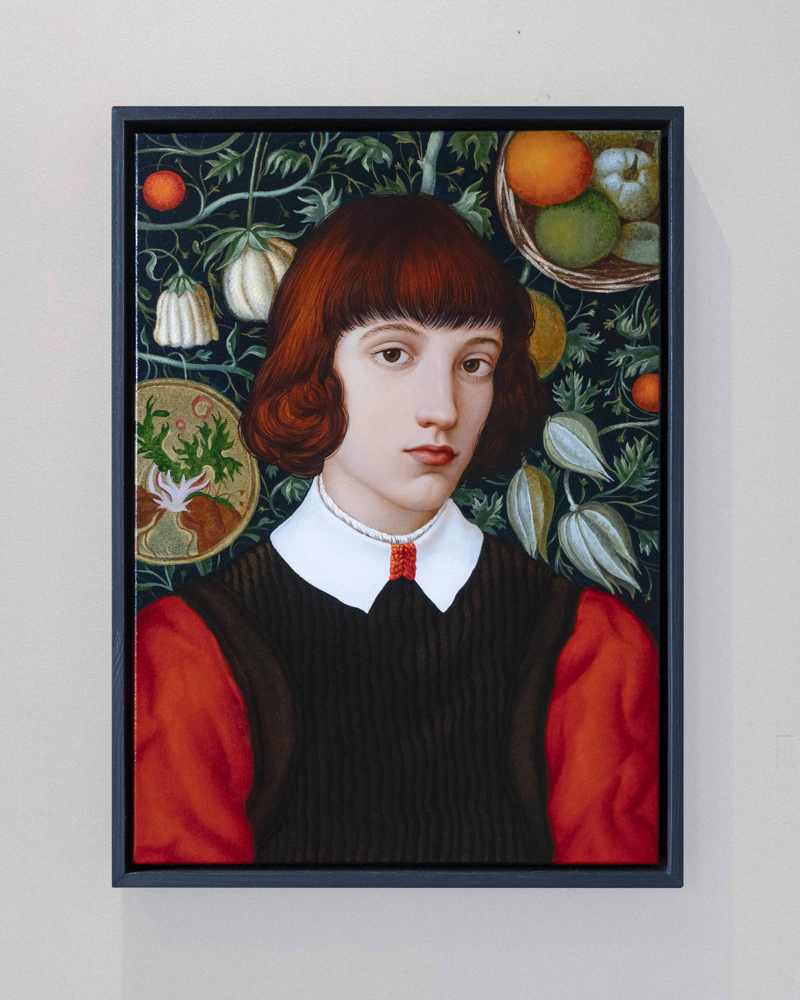 Portrait with Red Sleeves. ELEN BEZHEN