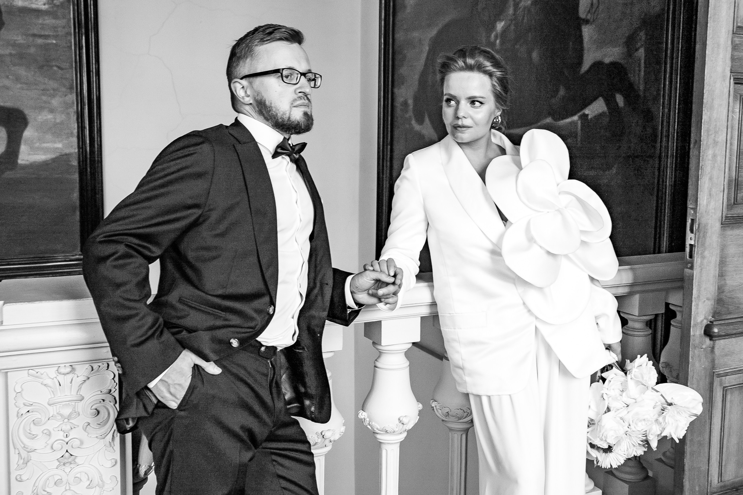 kāzu fotosesija Rundāles pils