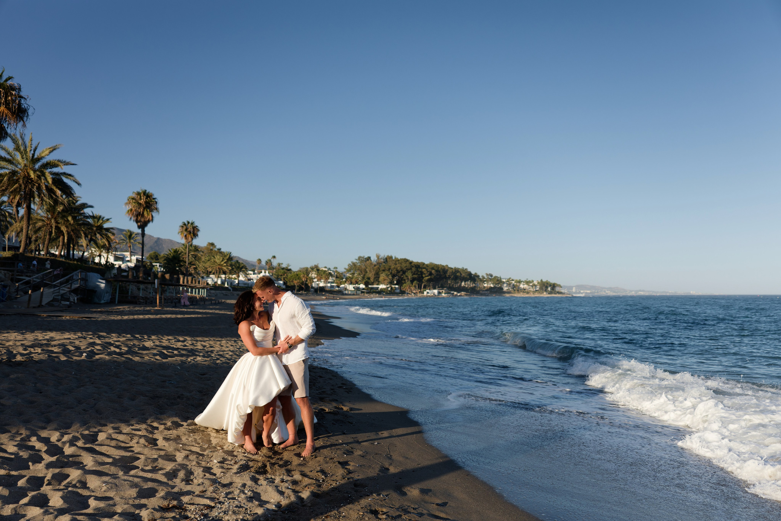 Beach Wedding in Marbella PREVIEW. Destination Wedding Photographer — Nikita Burtsev