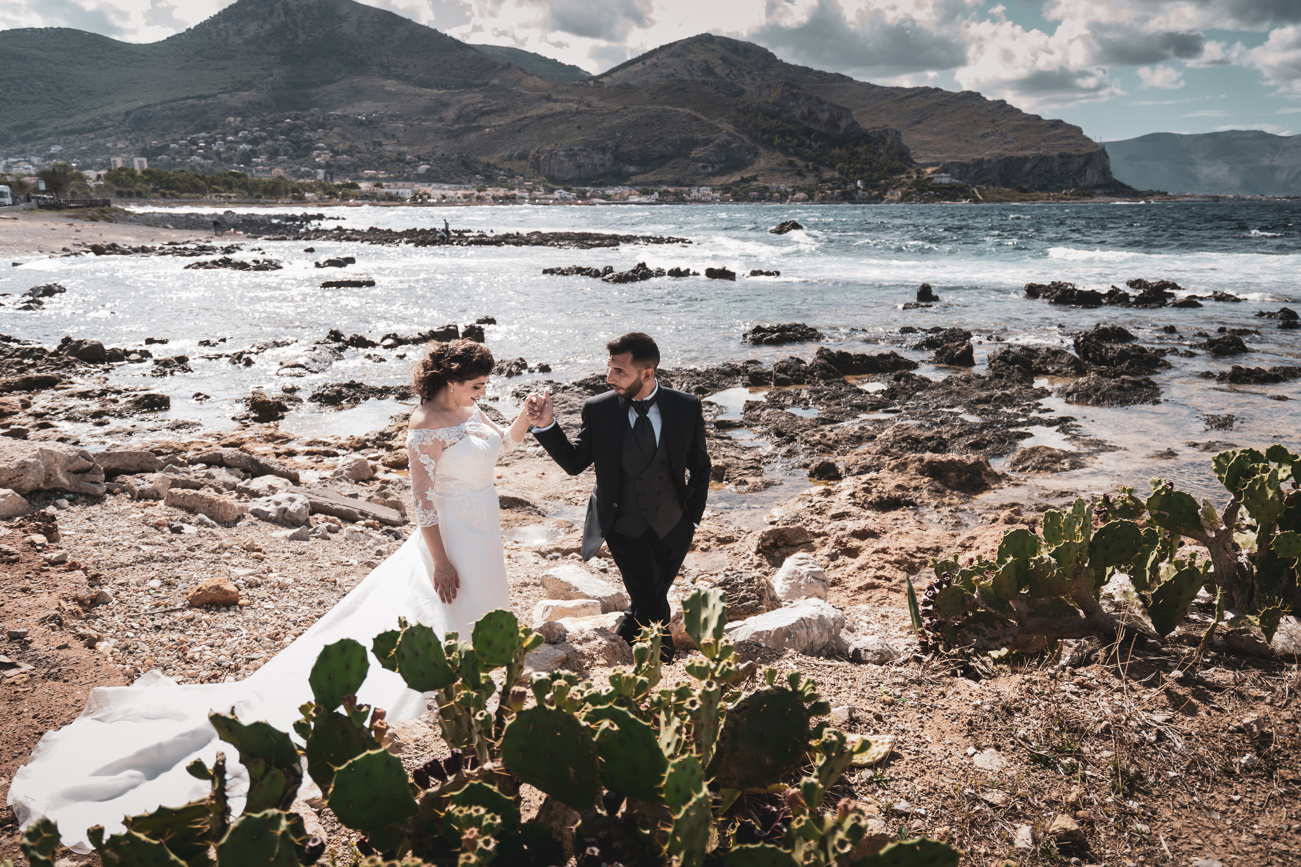 Michela & Alessio. Свадебный фотограф на Сицилии Гвидо Каналелла