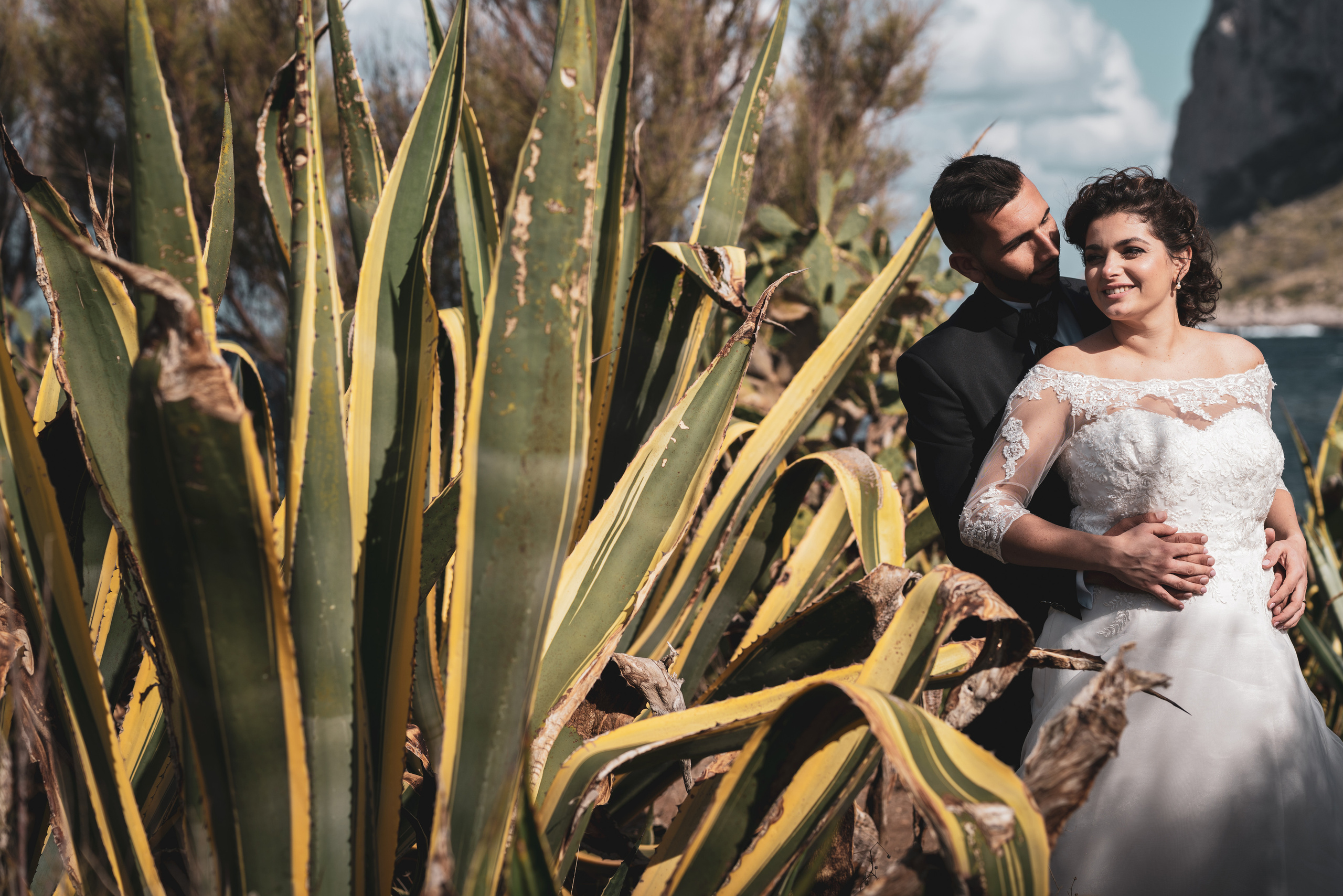 Michela & Alessio. Свадебный фотограф на Сицилии Гвидо Каналелла