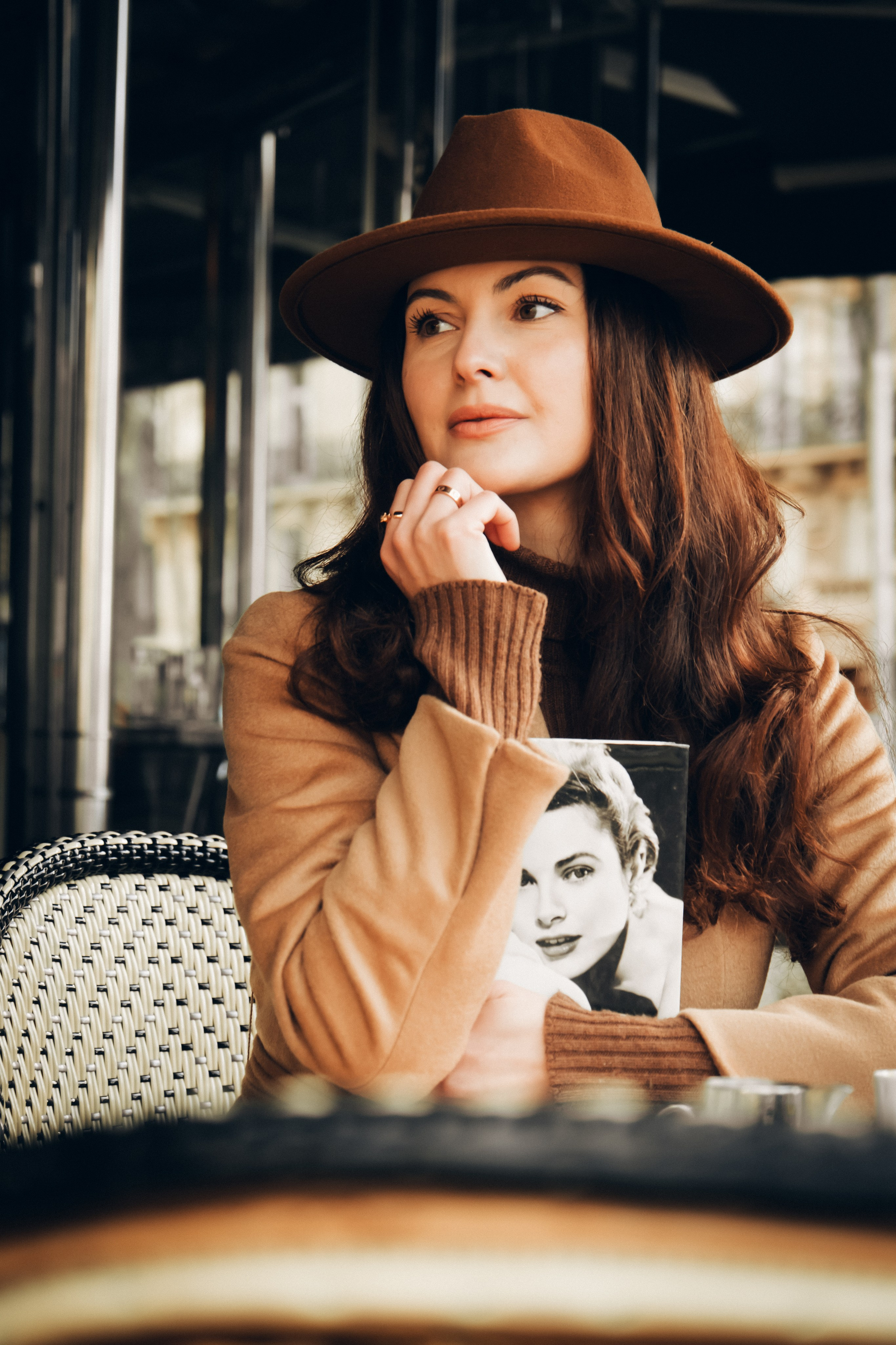 Katerina: Eiffel Tour & terrace in Paris. Photographer in Paris Marina Chaput
