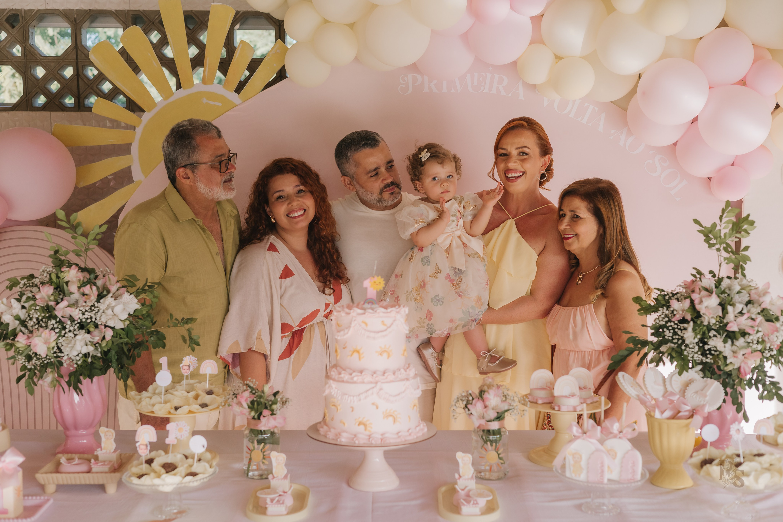 Aurora — 1 ano. Fotógrafo Richard Silvestre — Casamentos na Bahia